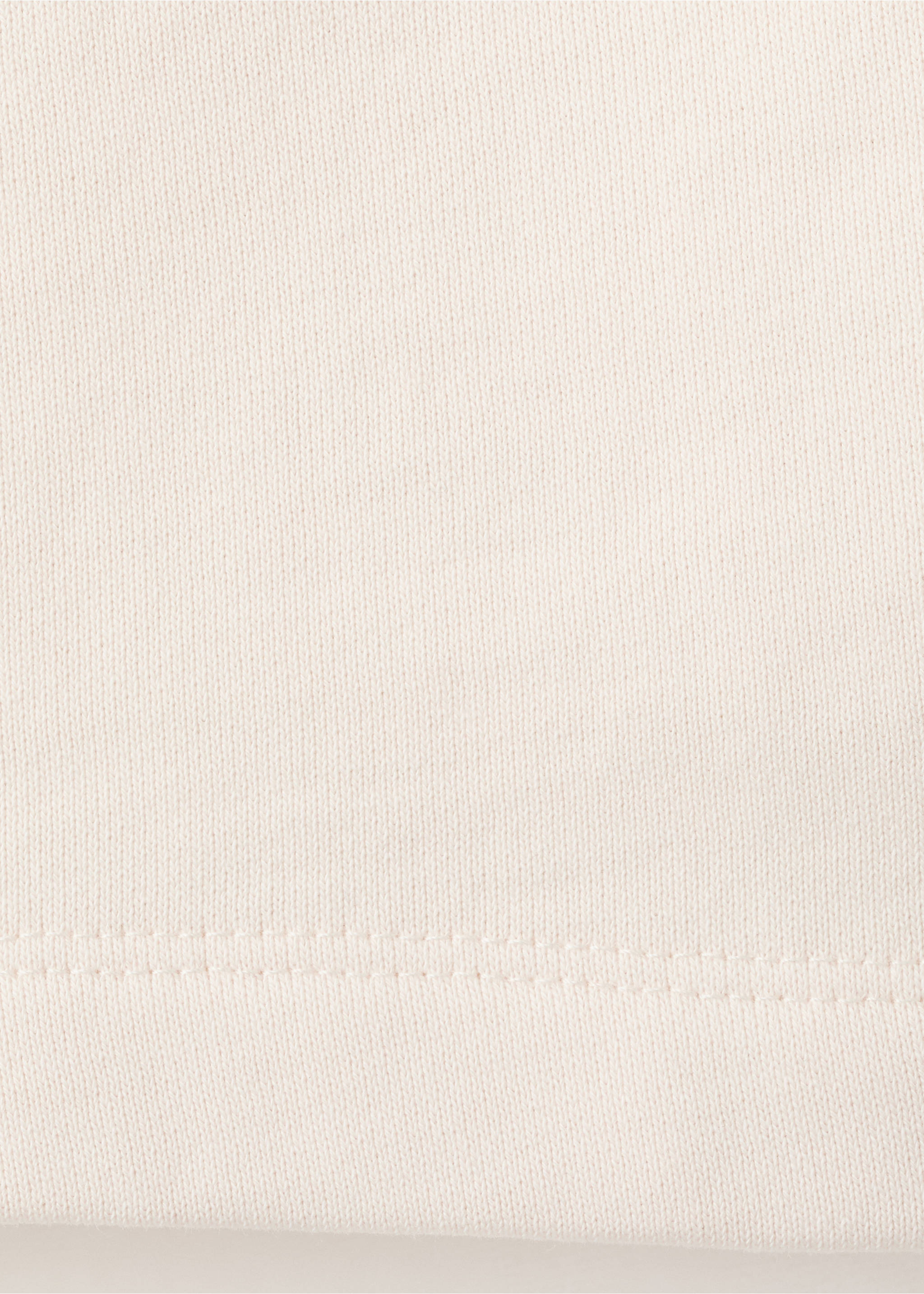 Bermuda jogger 100 % coton - Détail de l'article 0, Écru. Ref: 27055964-00.