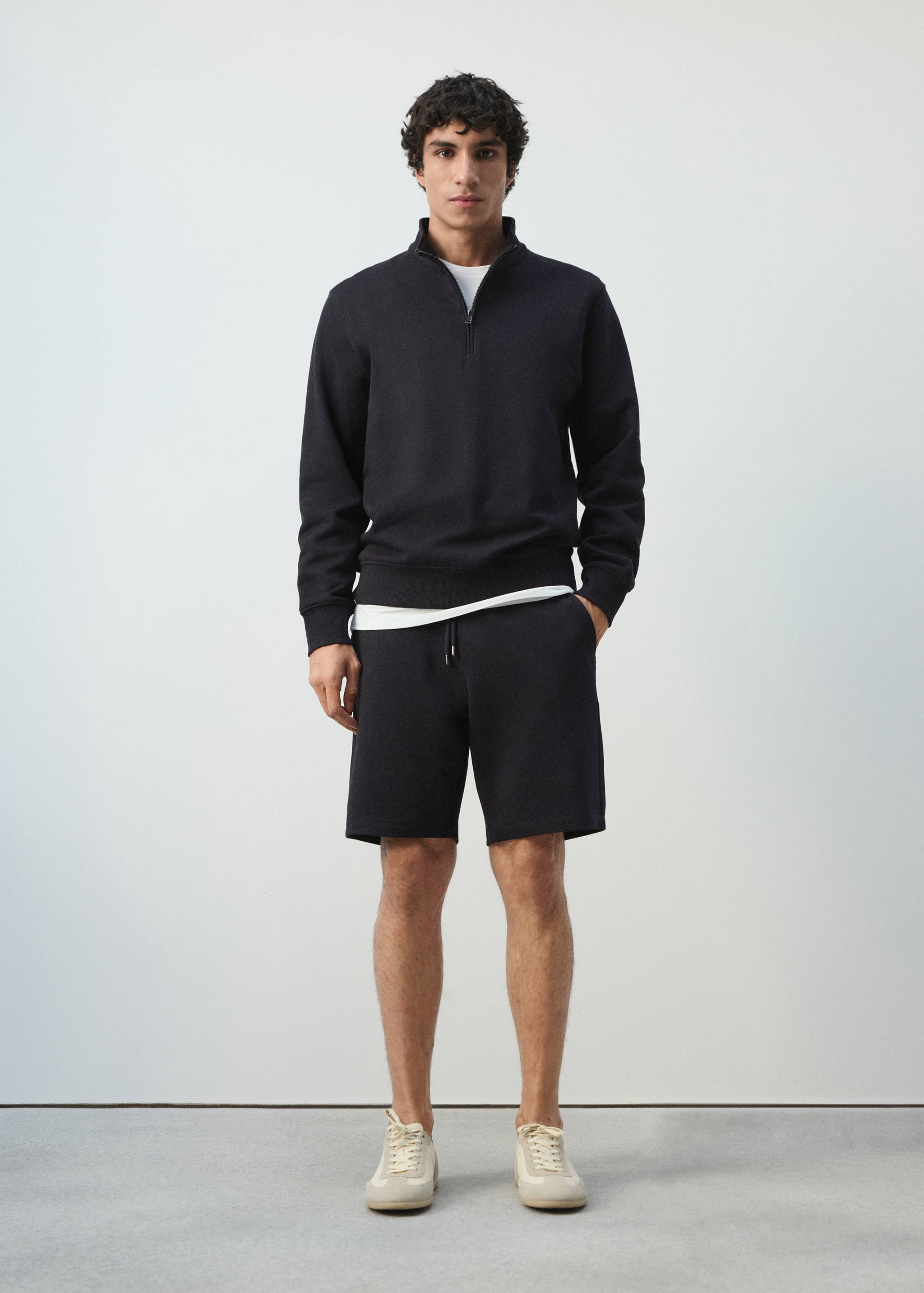 Bermudas jogger 100% algodón - Plano general