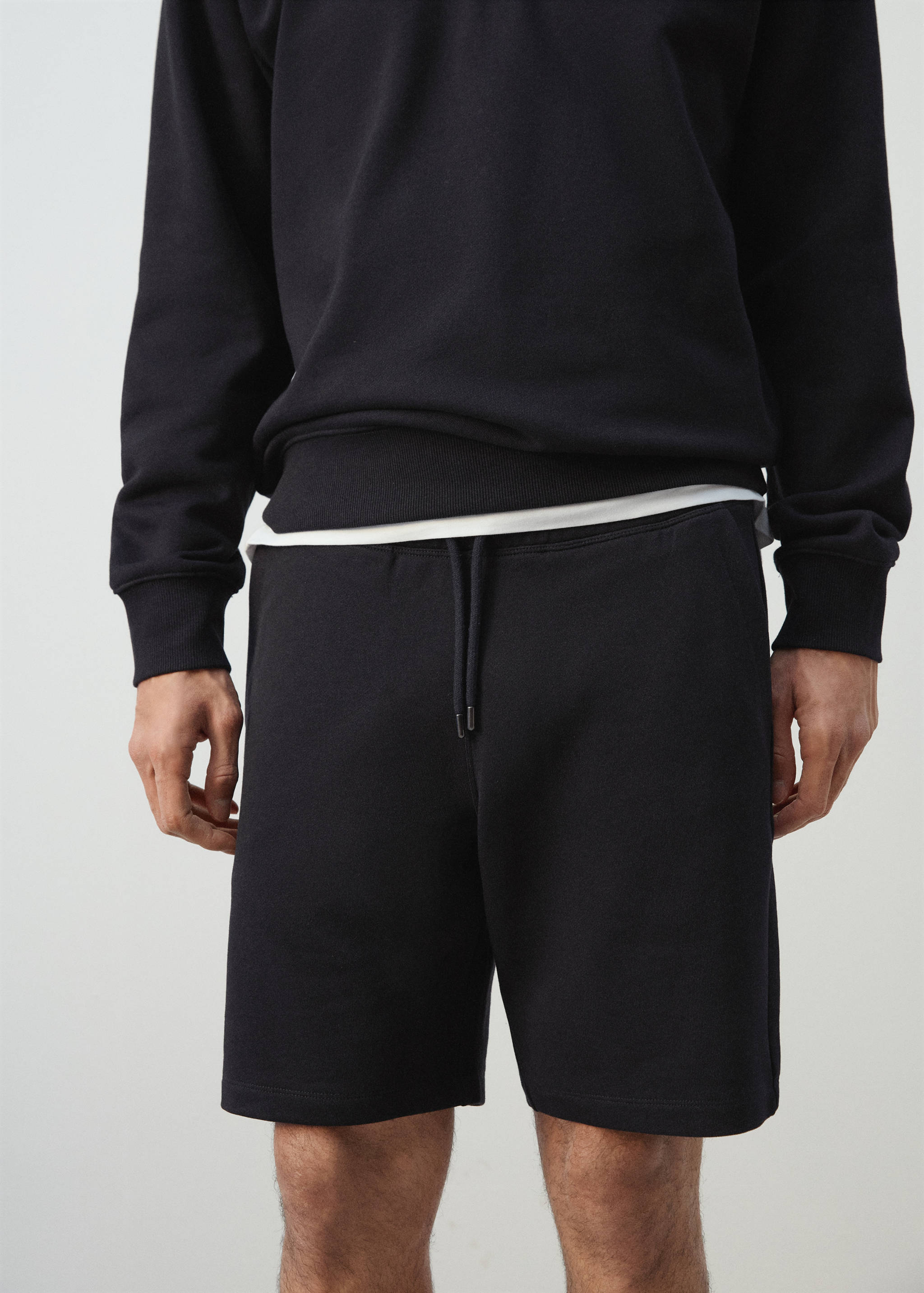 Bermudas jogger 100% algodón - Detalle del artículo 1