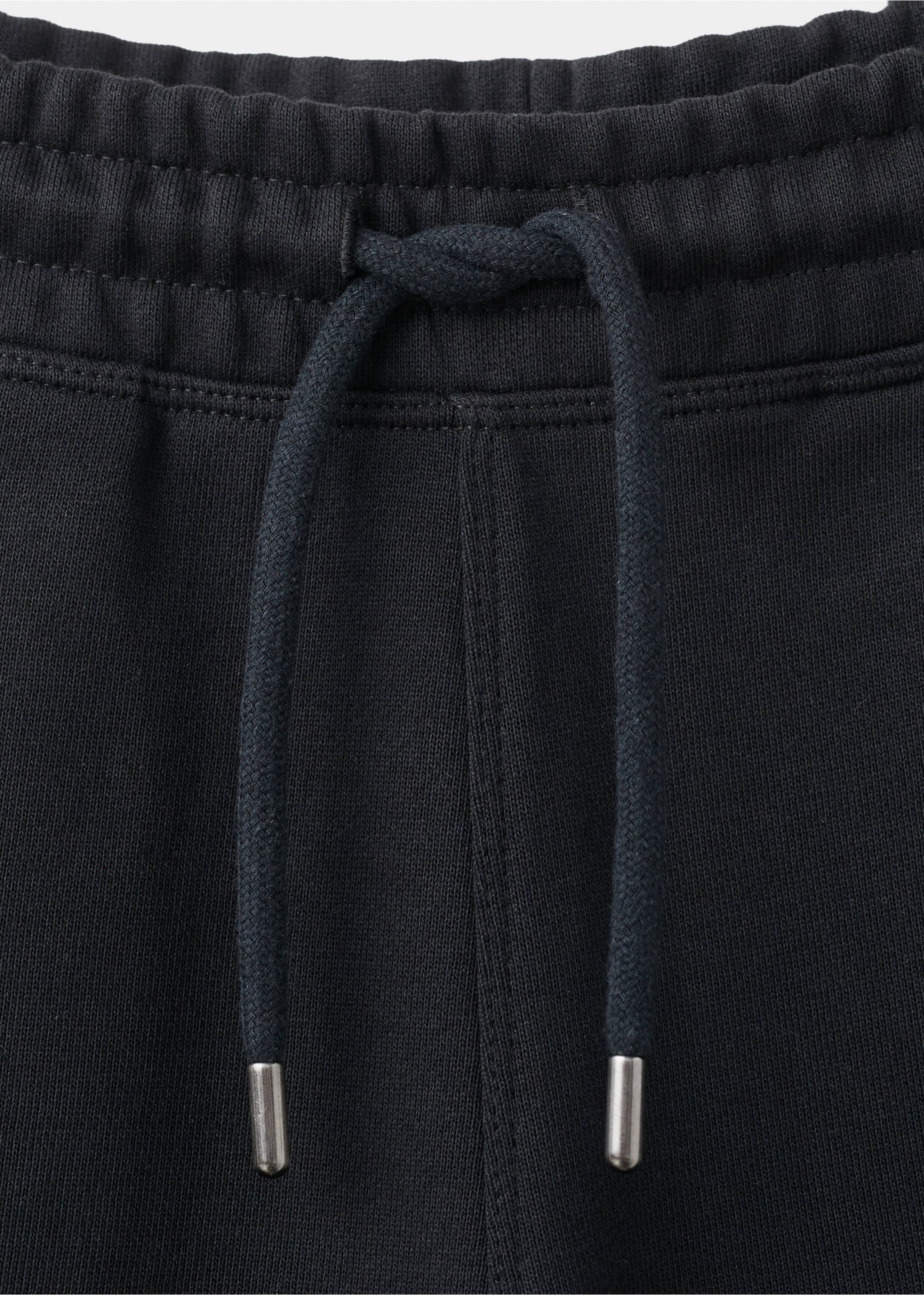 Bermuda jogger 100 % coton - Détail de l'article 8, Bleu marine. Ref: 27055964-00.