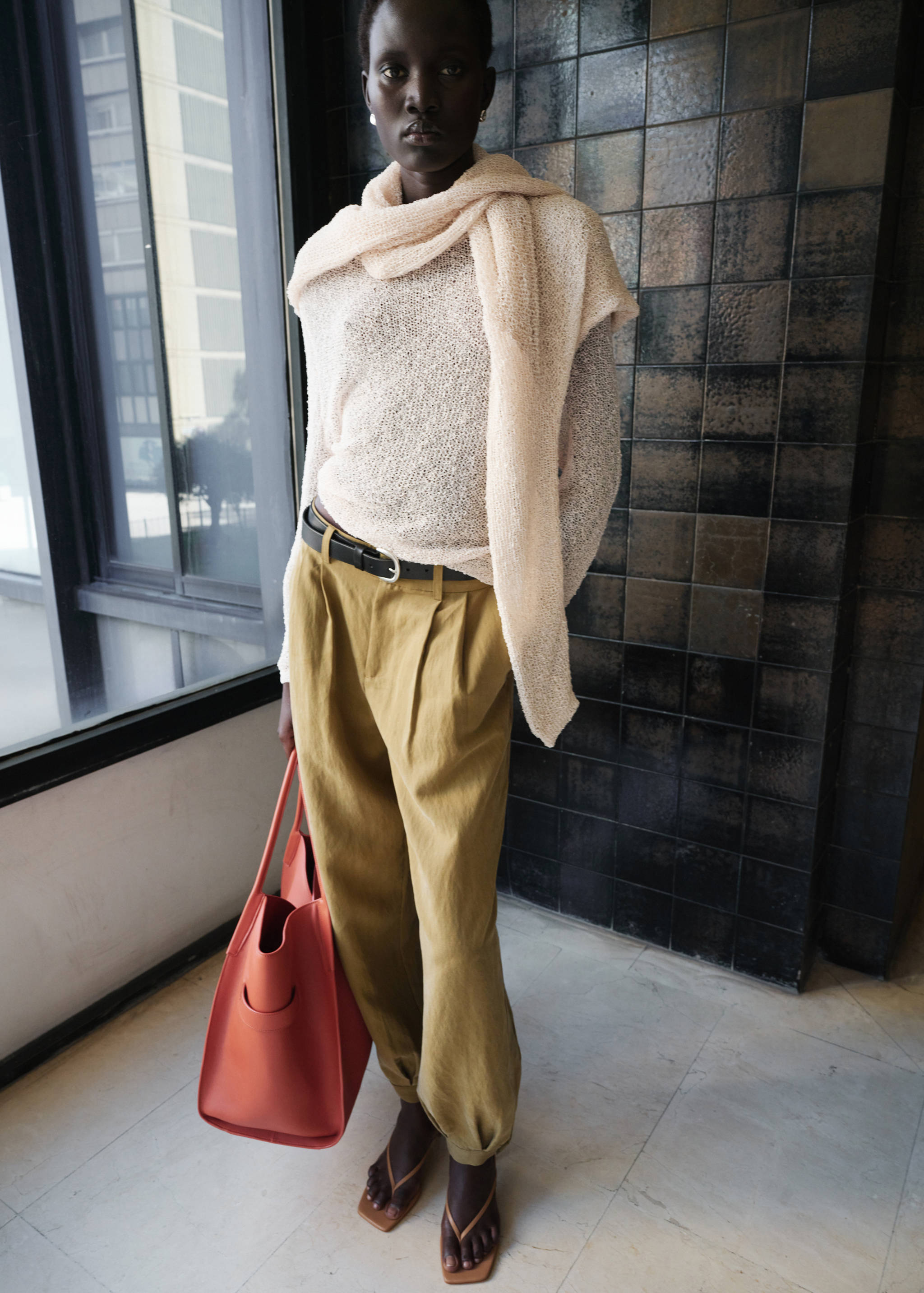 Pantalon bouffant en lyocell - Plan général