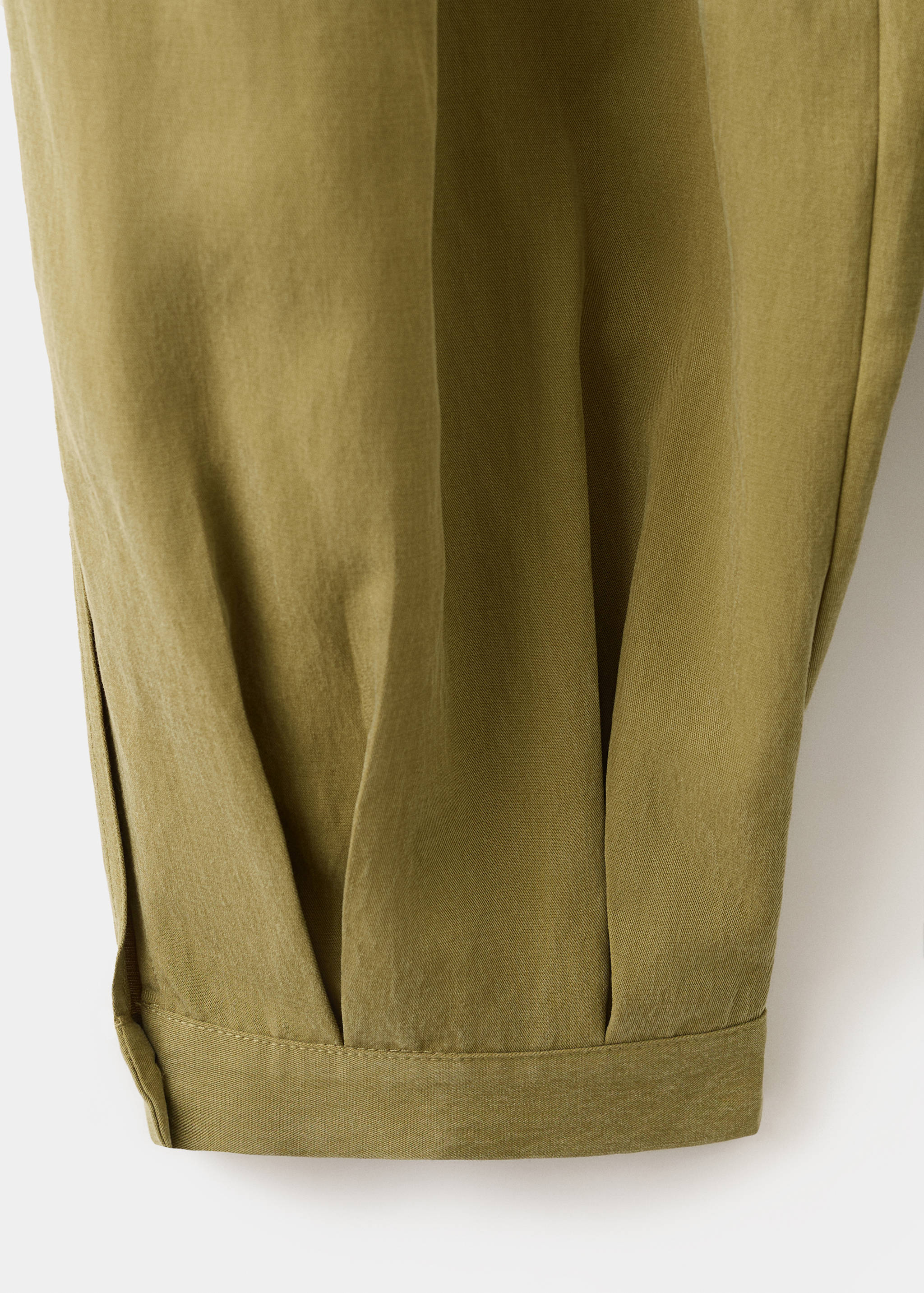 Pantalon bouffant en lyocell - Détail de l'article 0