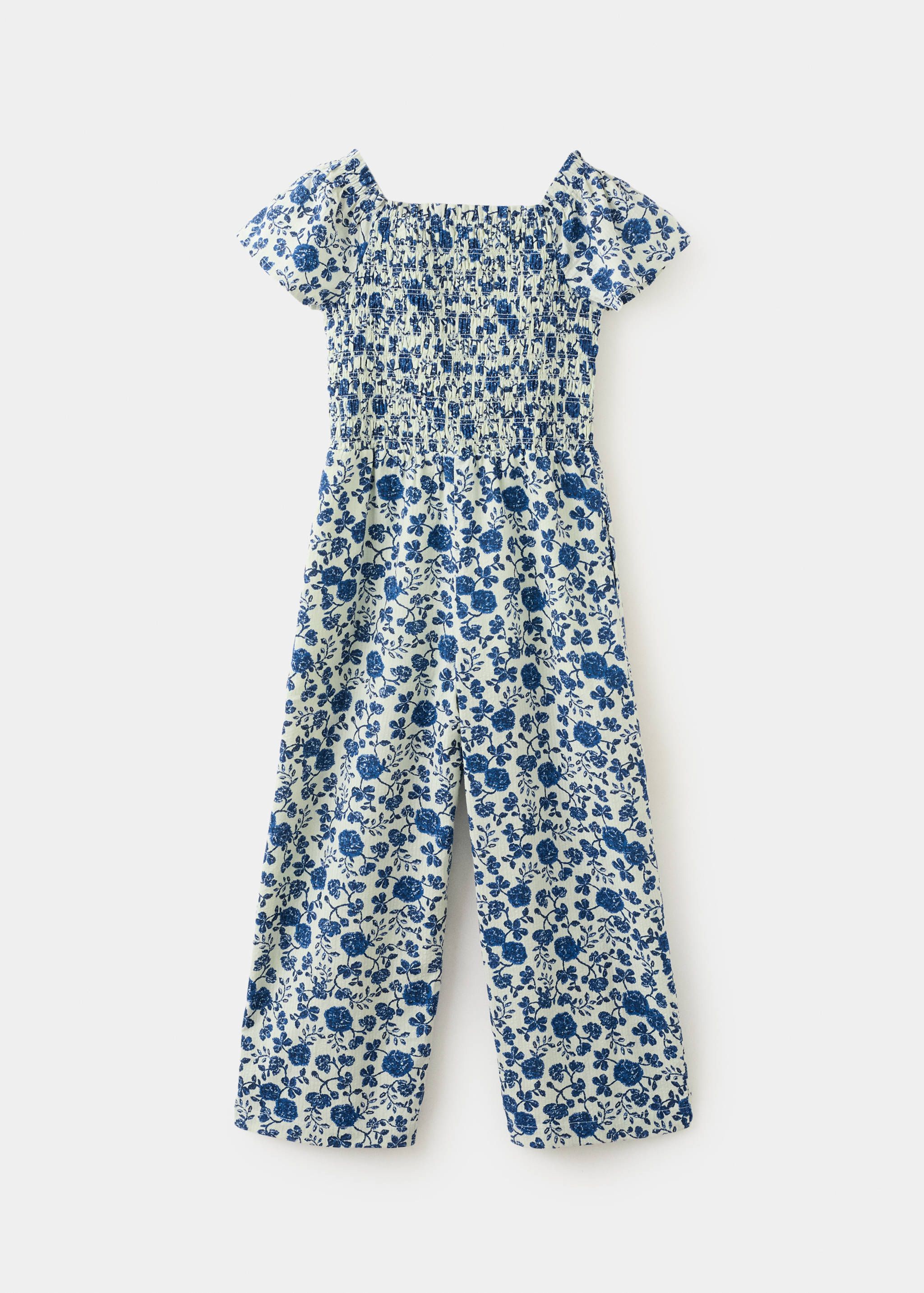 Floral-print long jumpsuit - Reverse of the article