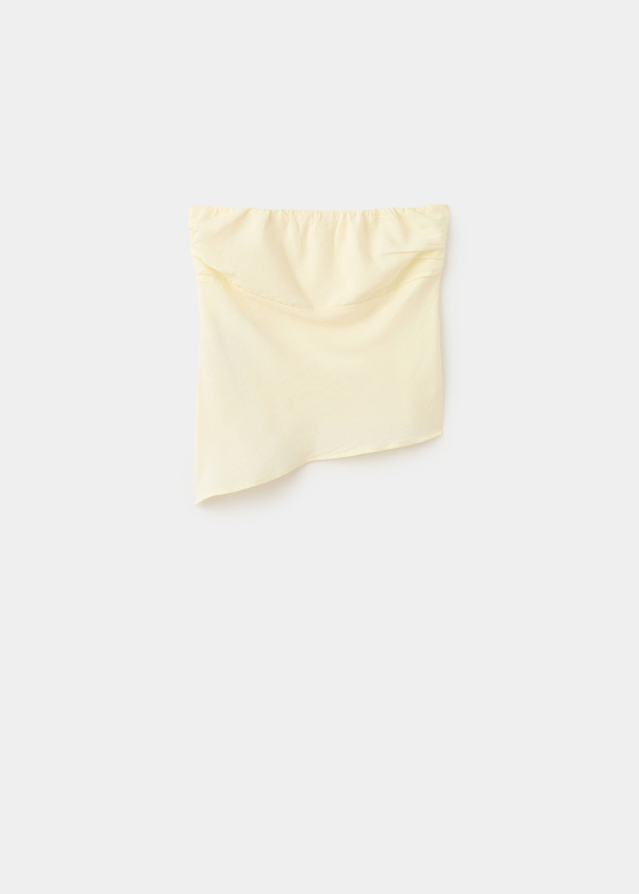 Asymmetric bandeau top - Article without model