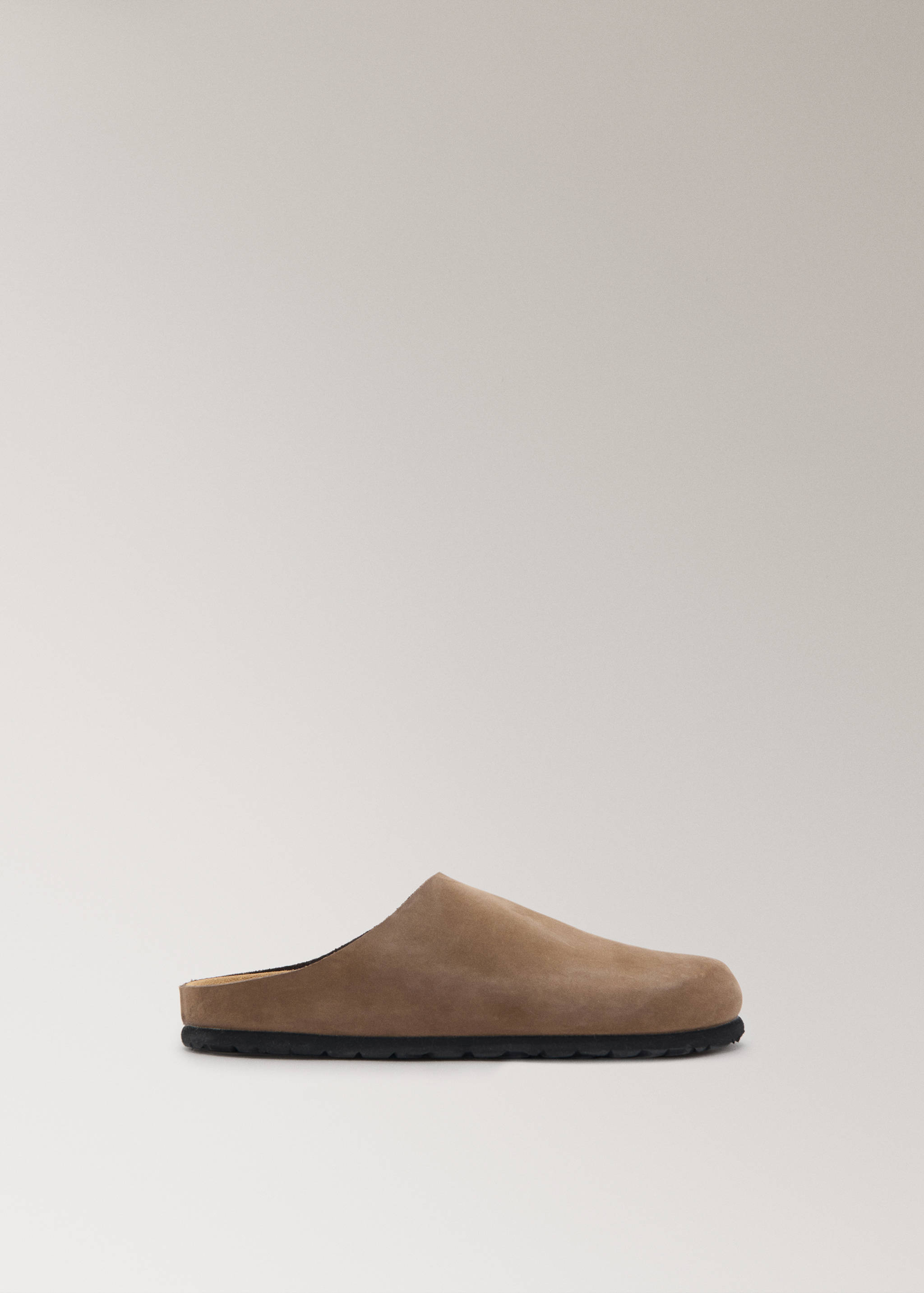 Minimalist leather clogs - Article without model