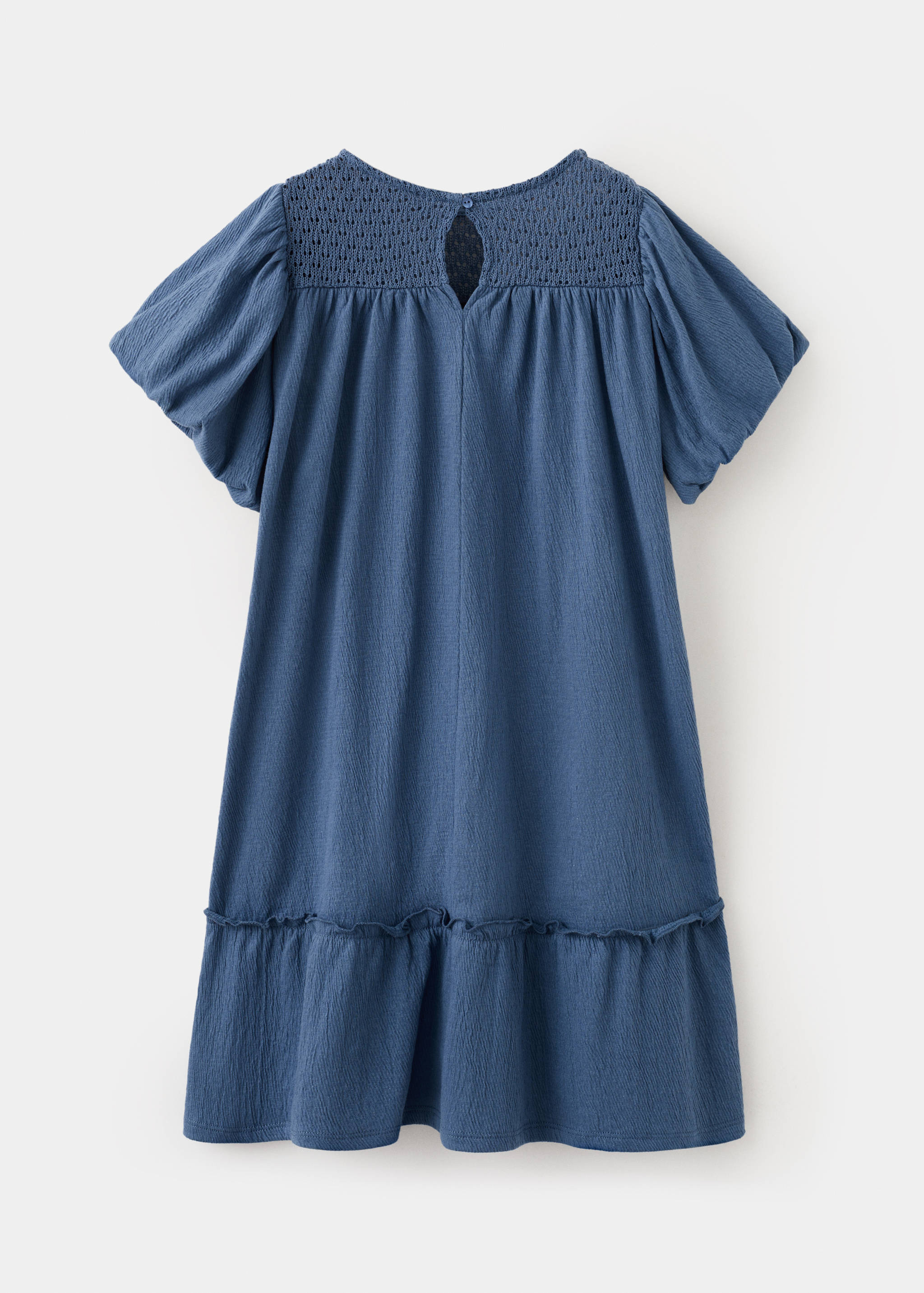 Short cotton dress - Reverse of the article