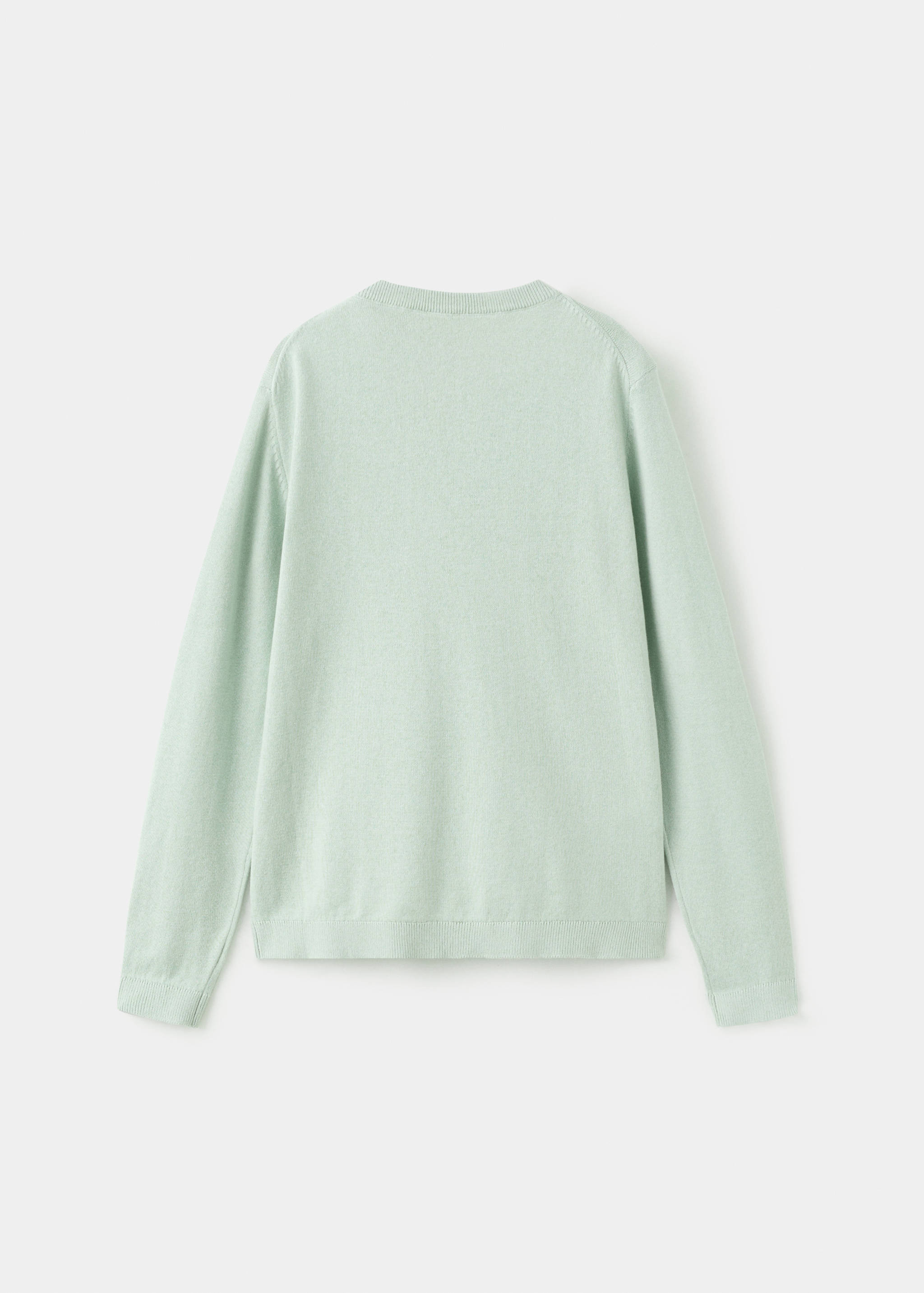 Cotton sweater - Reverse of the article