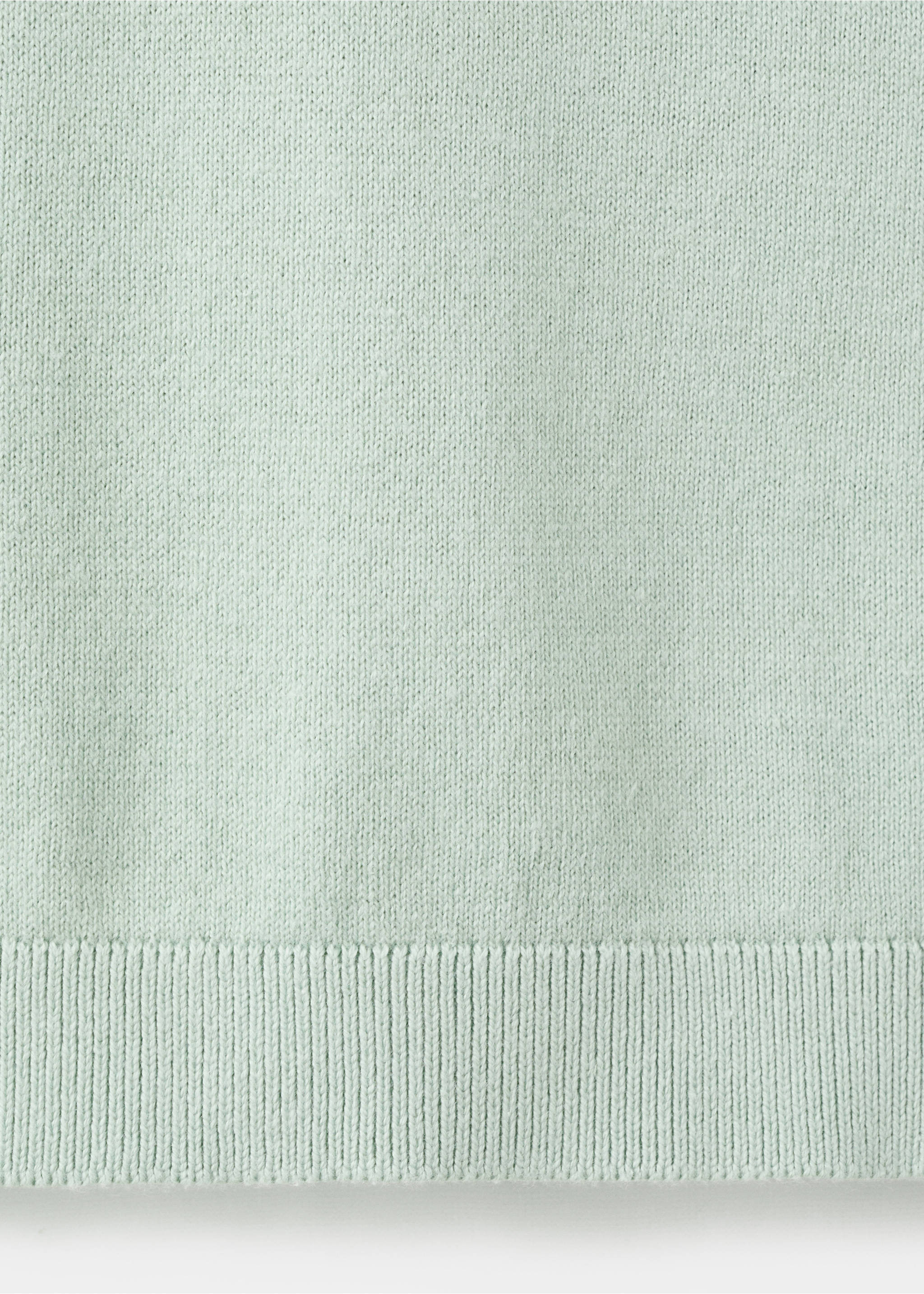 Camisola algodão - Pormenor do artigo 8, Verde-água. Ref: 27055978-00.