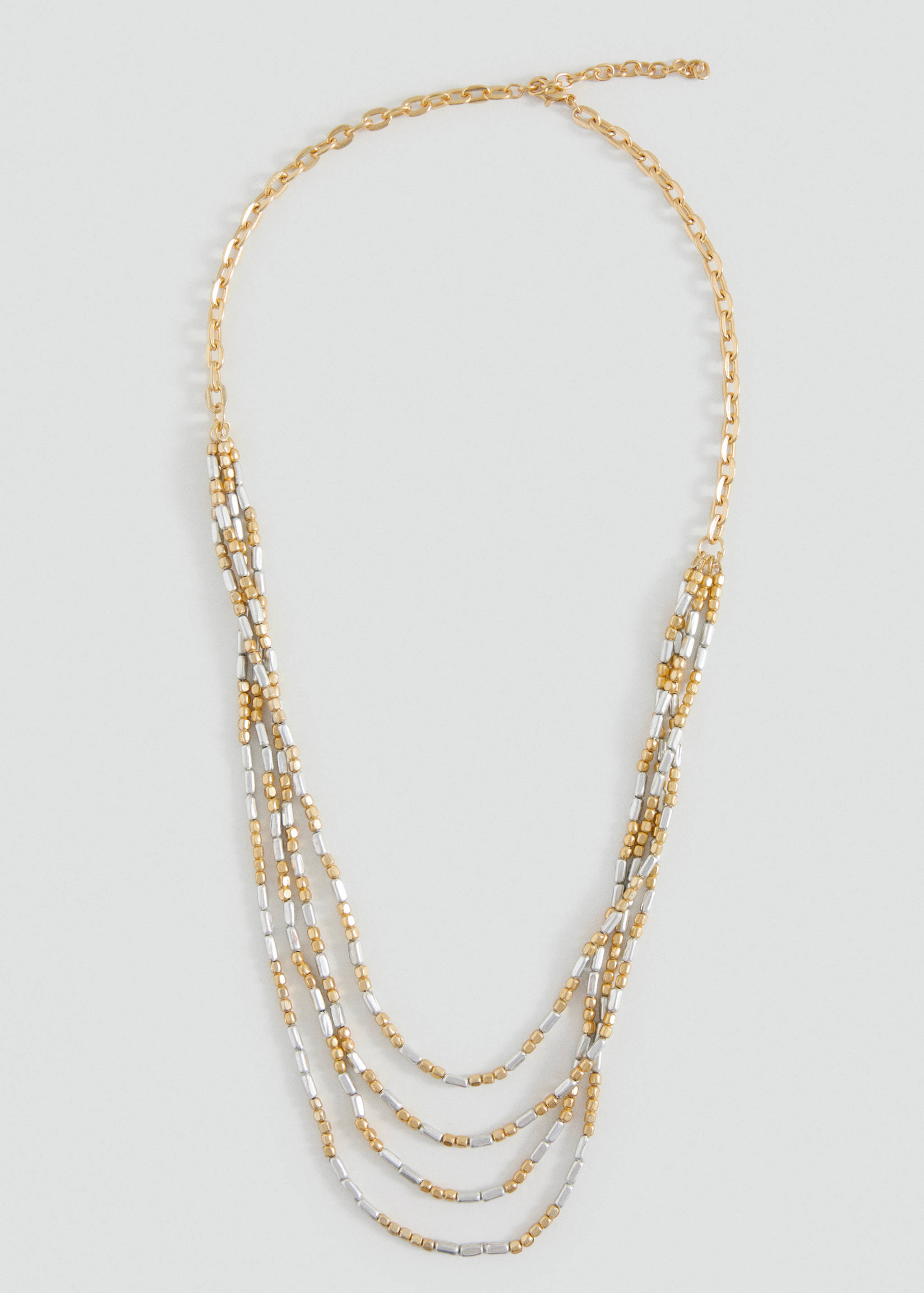 Collier multiple perles - Article sans modèle