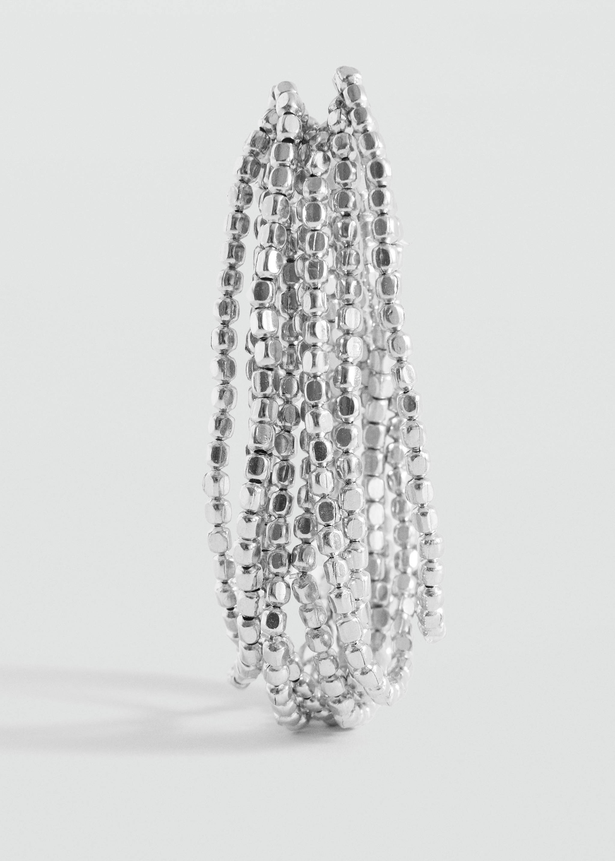 Два браслета с бусинками - Деталь изделия 1