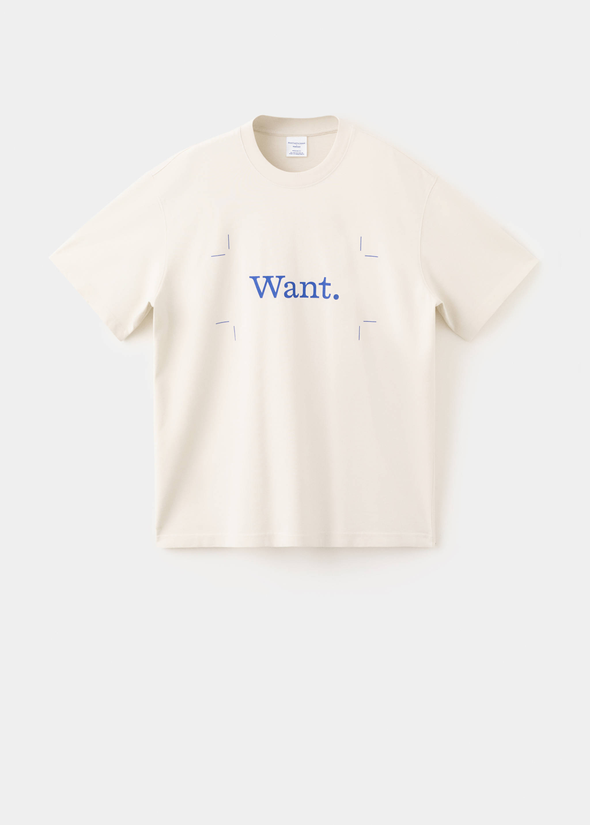 T-shirt 100 % coton imprimé - Article sans modèle