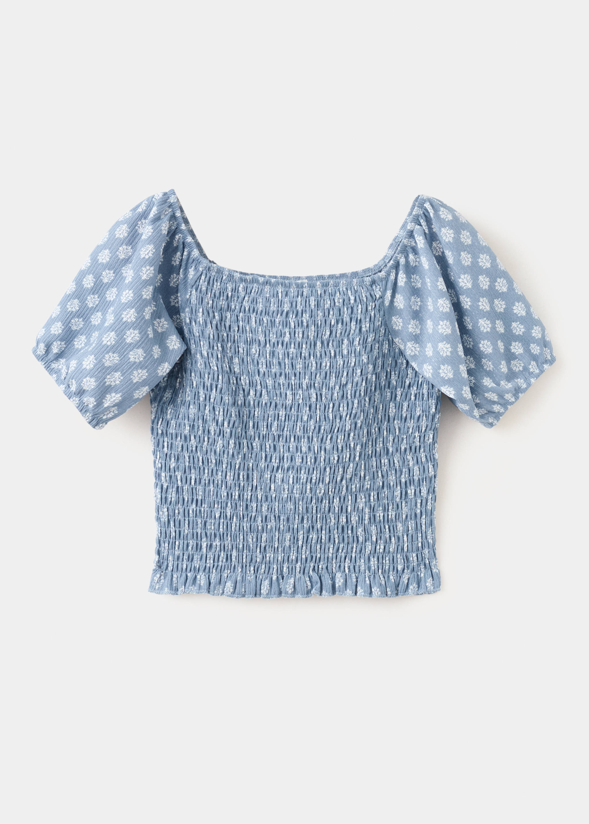 Short-sleeved printed t-shirt - Reverse of the article