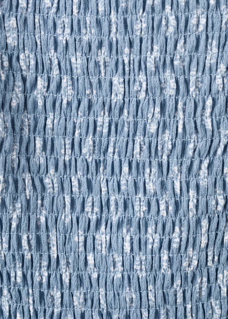 Short-sleeved printed t-shirt — Blue