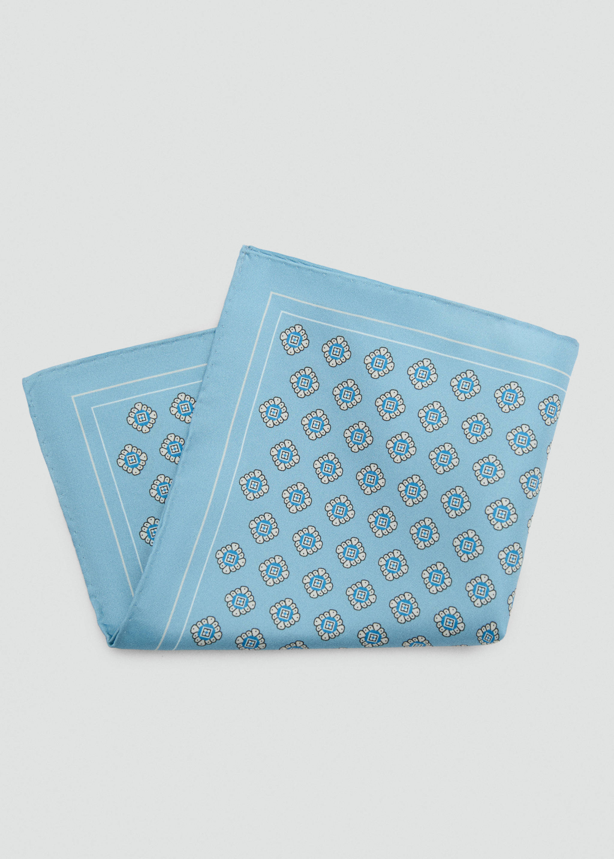 Pañuelo 100% seda estampado - Detalle del artículo 1