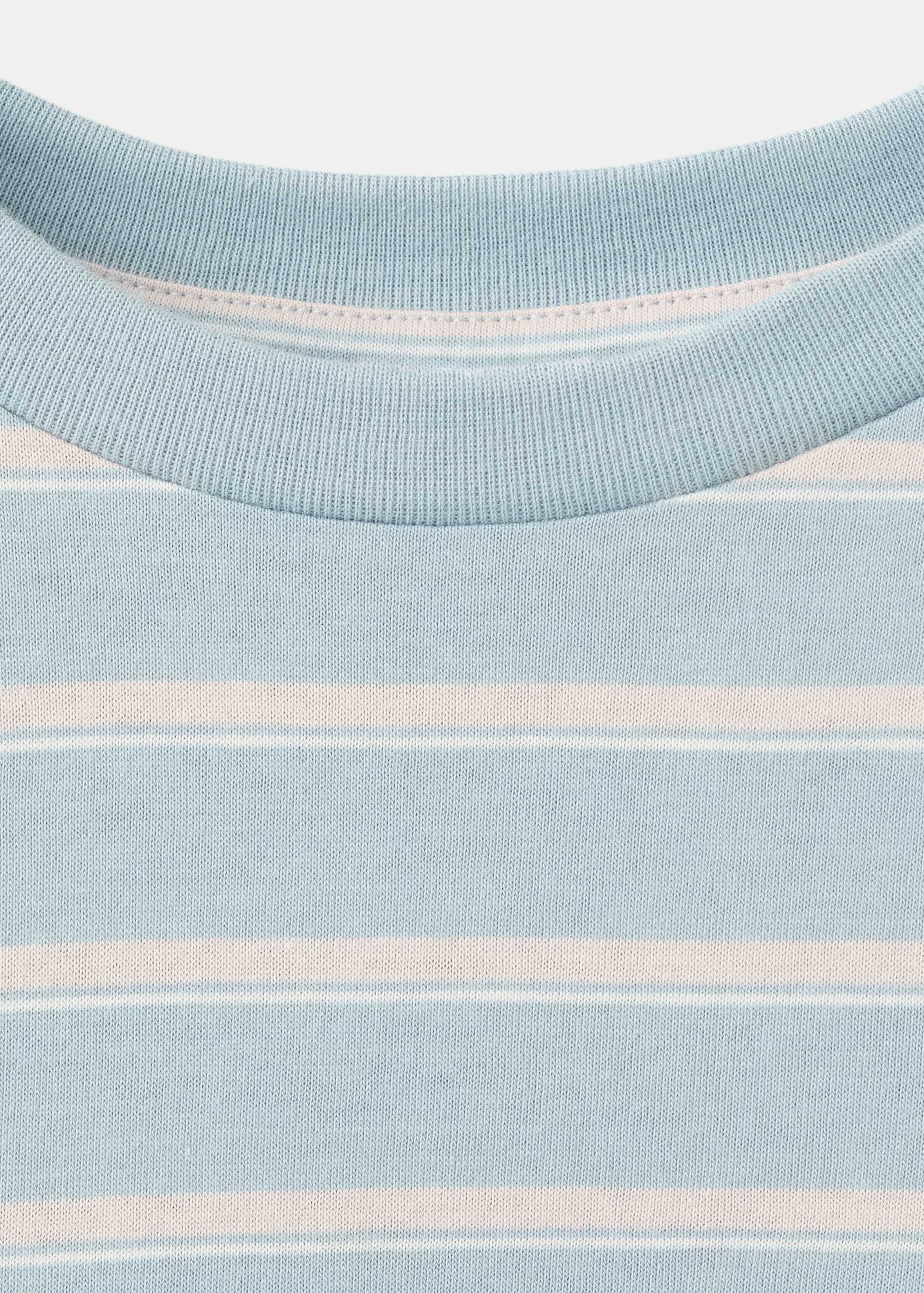 T-shirt de pyjama coton rayures - Détail de l'article 8