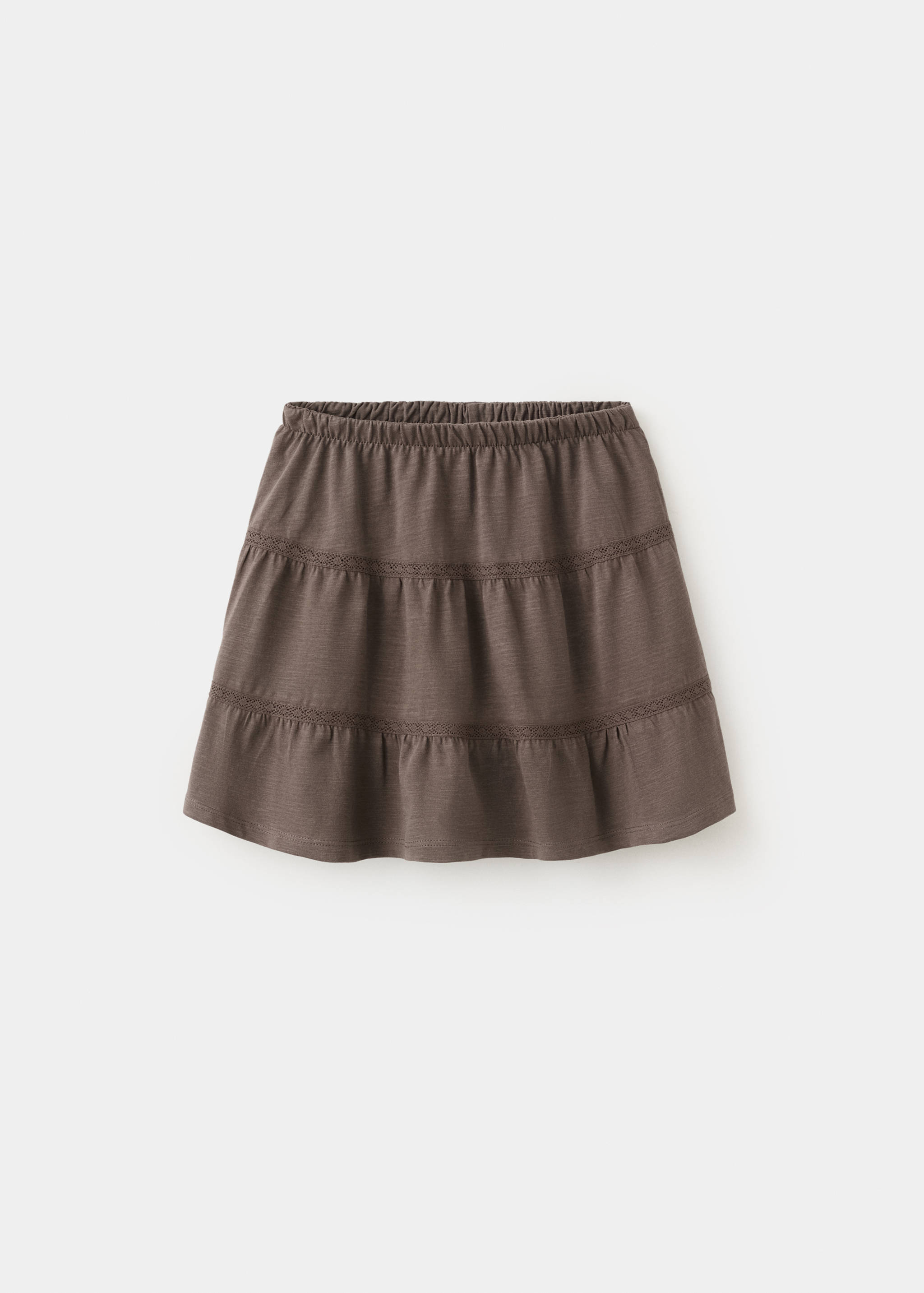 Ruffled cotton skirt - Article without model