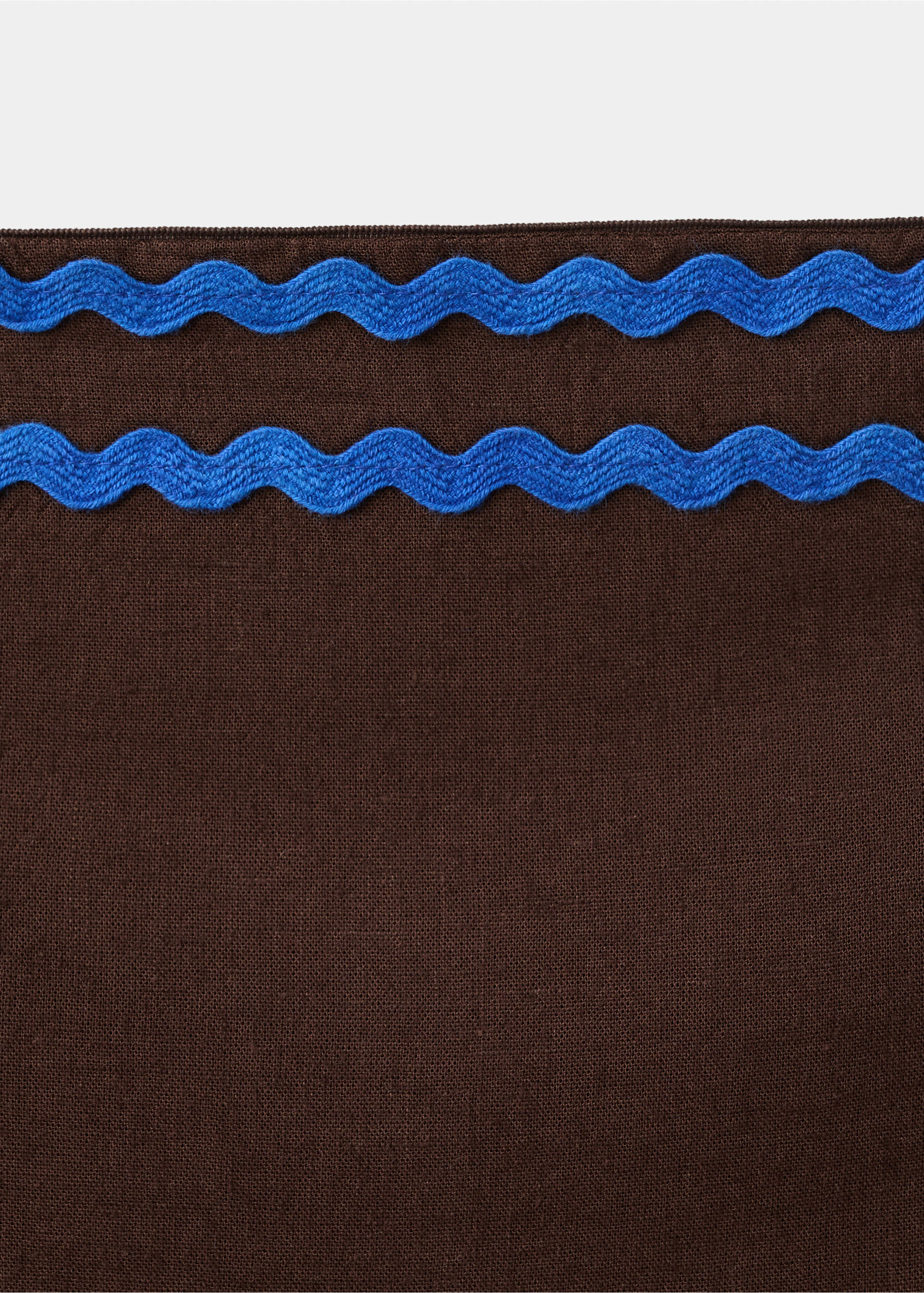 Bandeau top with contrasting details - Details of the article 8, Brown. Ref: 27056347-00.