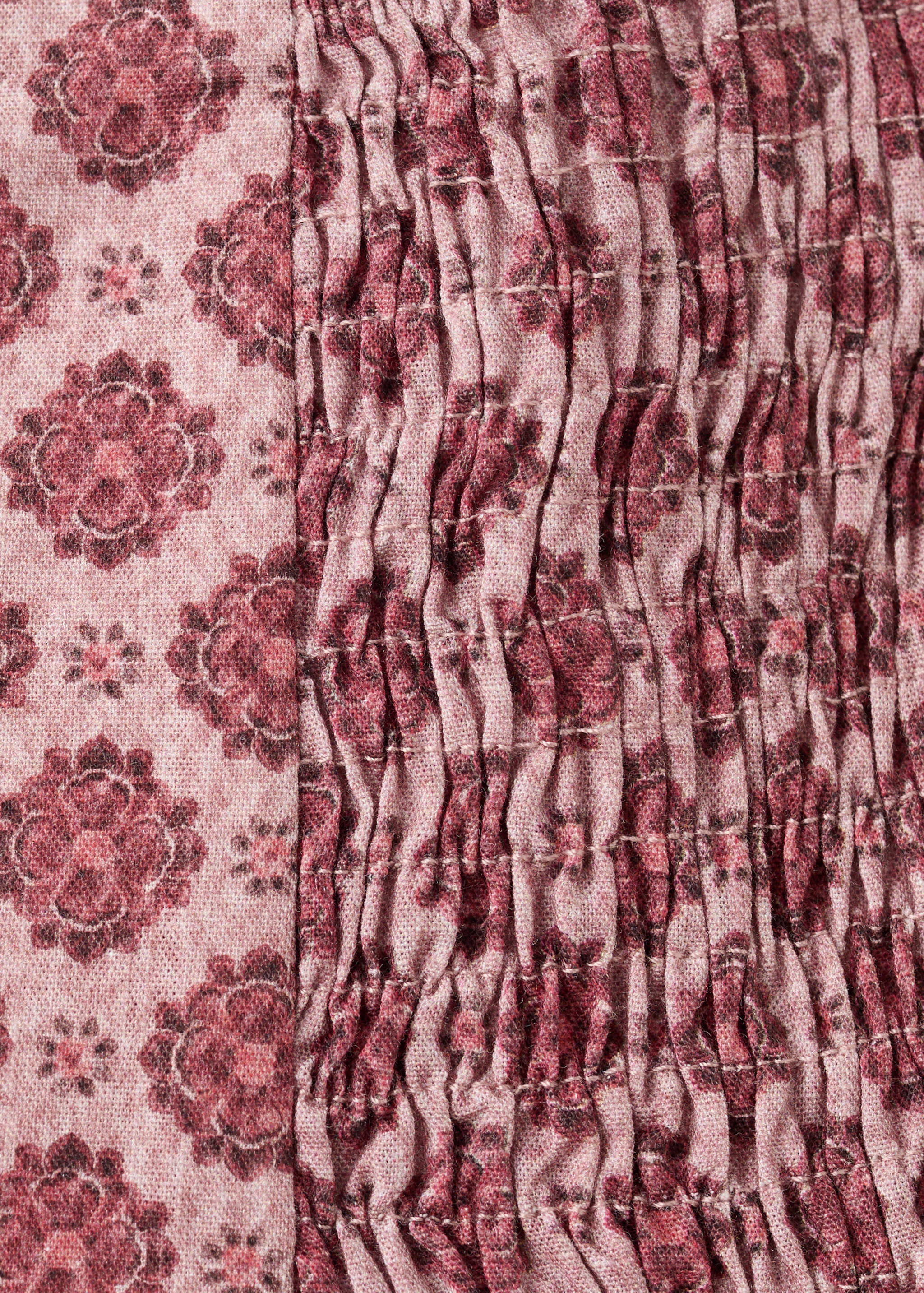 Ruched floral skirt - Details of the article 8