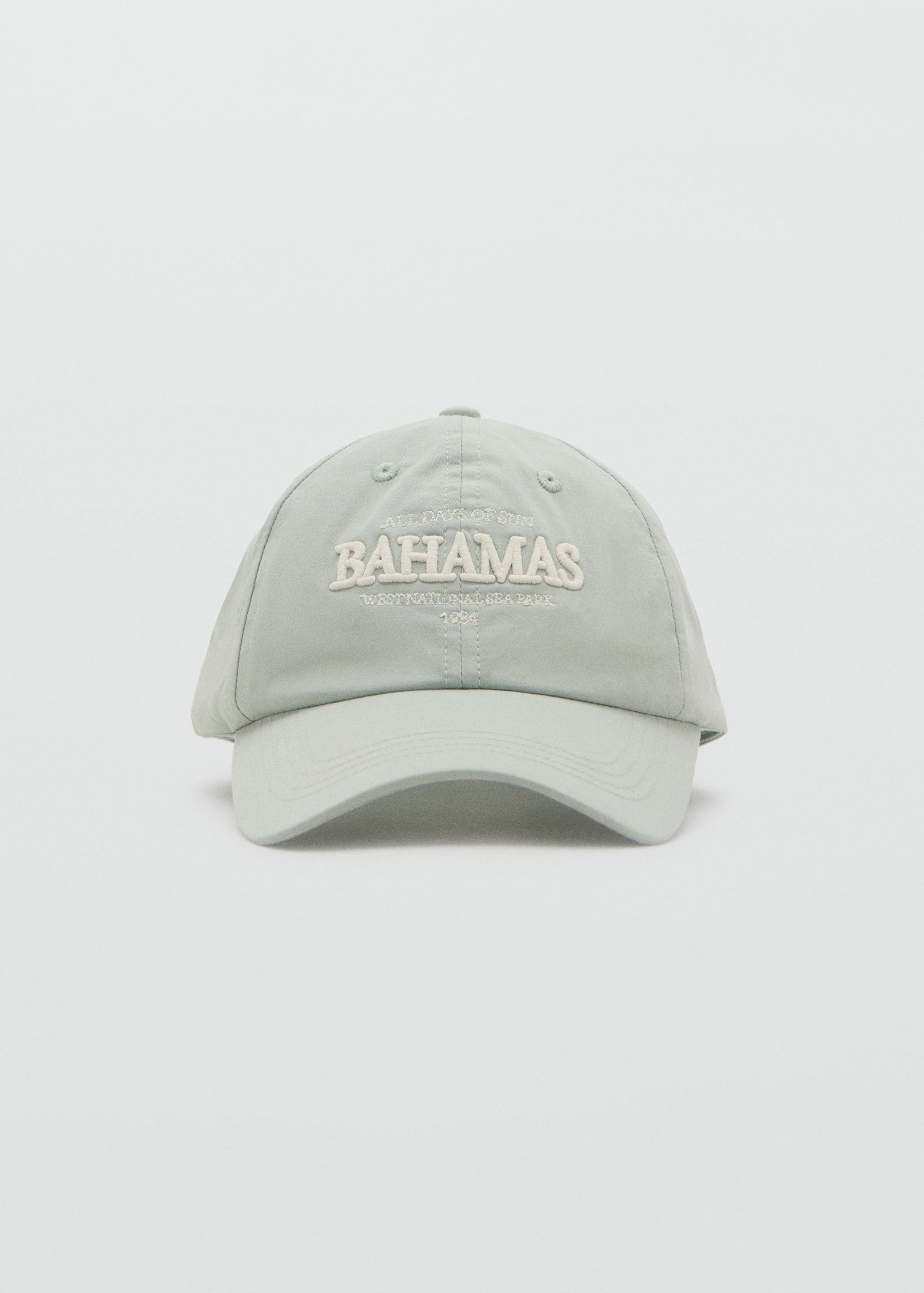 Embroidered message cap - Article without model