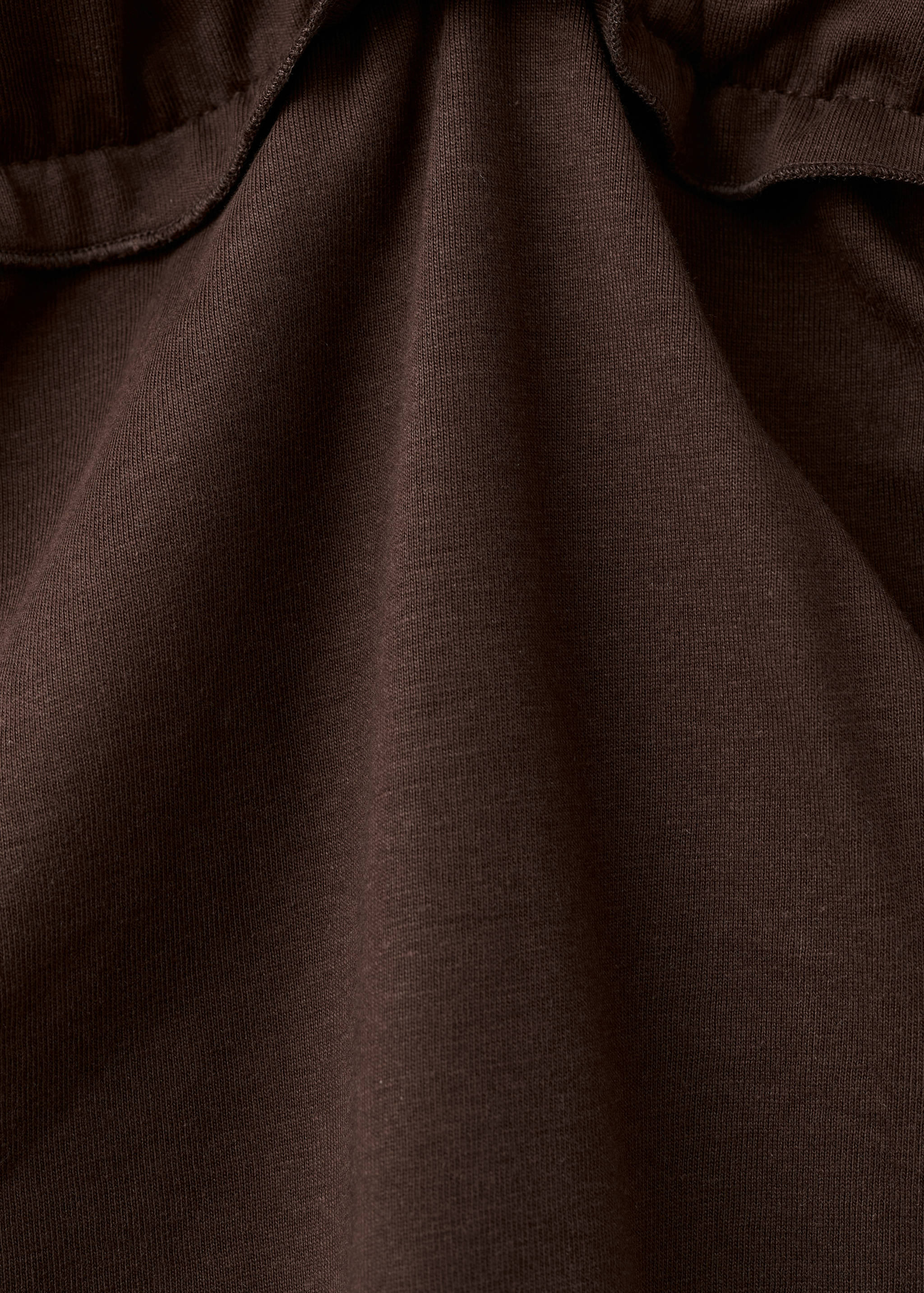 Cotton top with straps - Details of the article 0