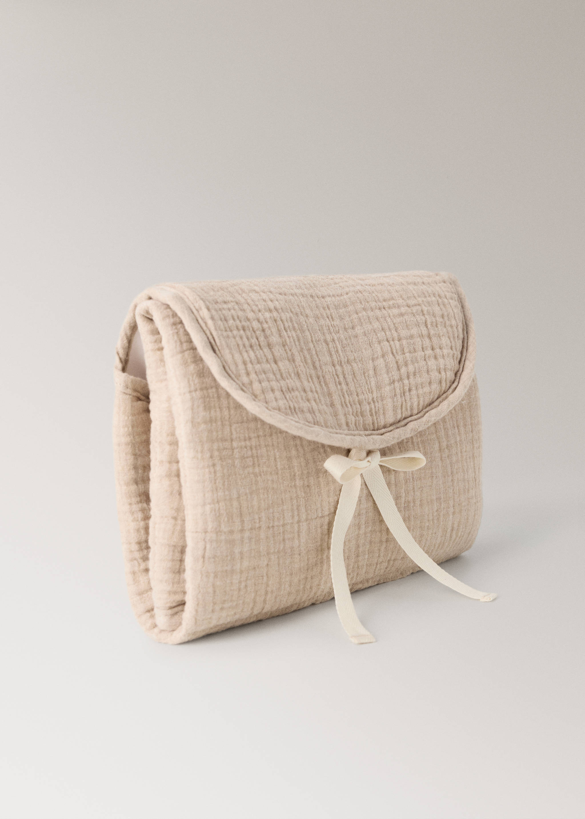 Baby changing mat in cotton gauze - Details of the article 1