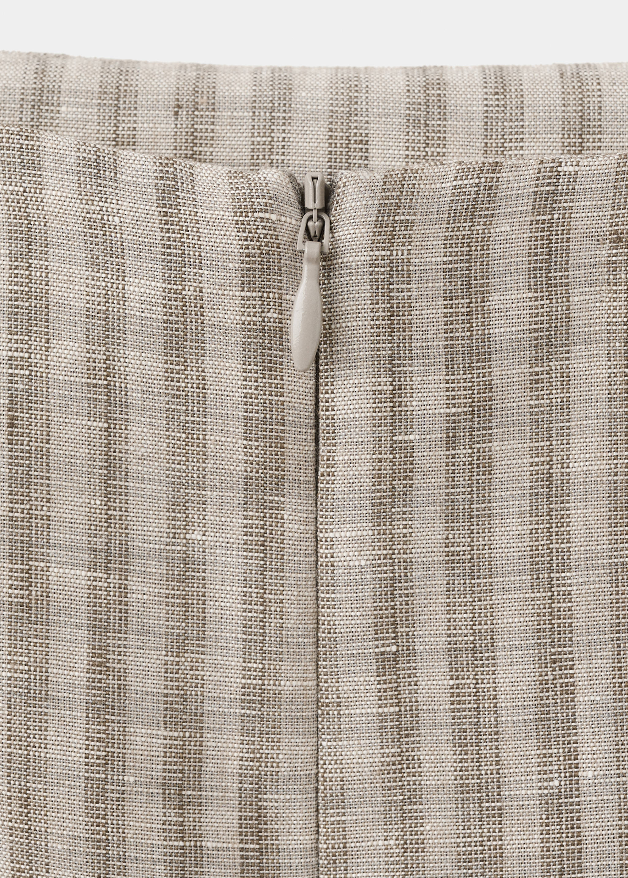 Check wrap skirt - Details of the article 8