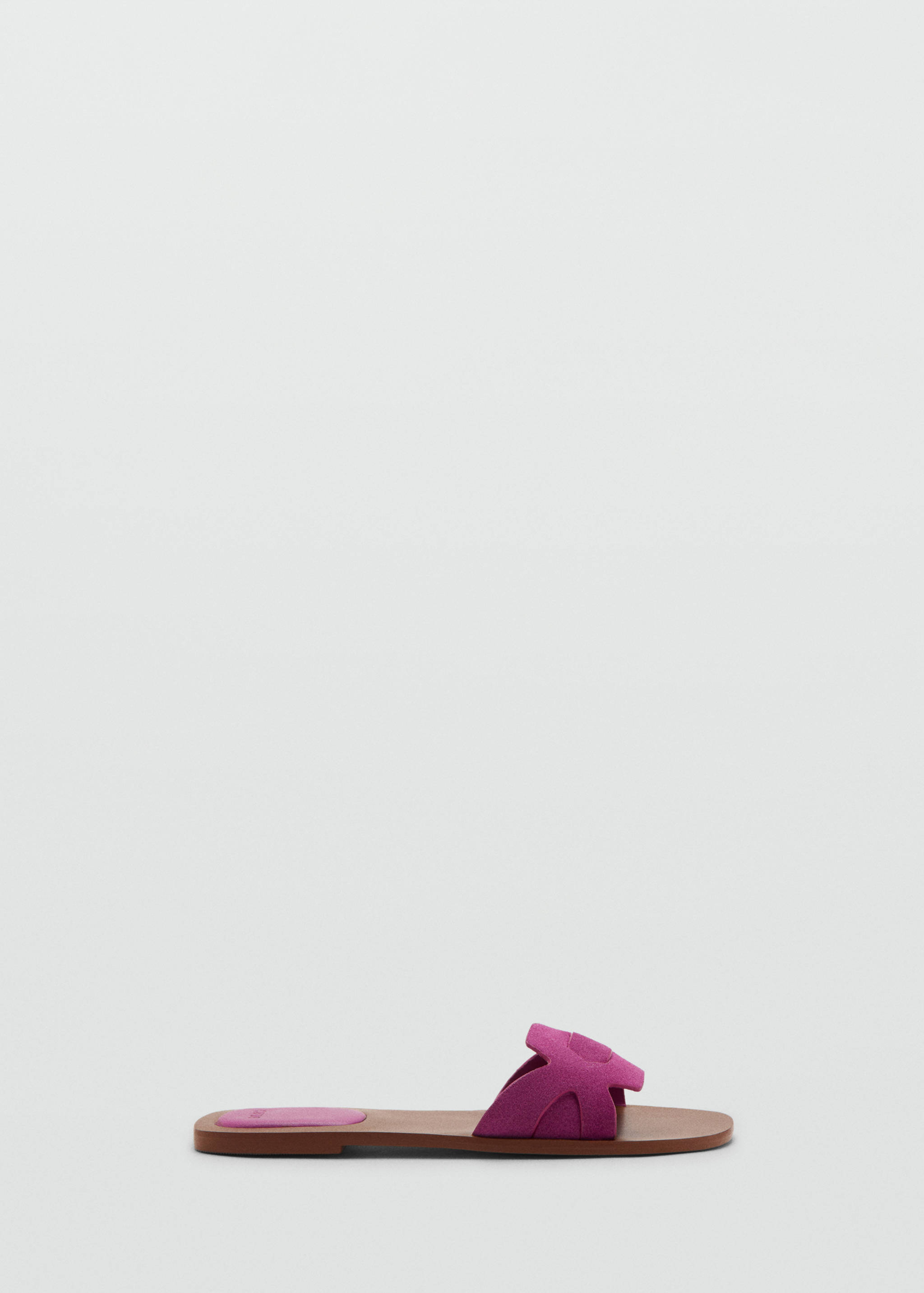 Кожаные сандалии с ремешками - Изделие без модели