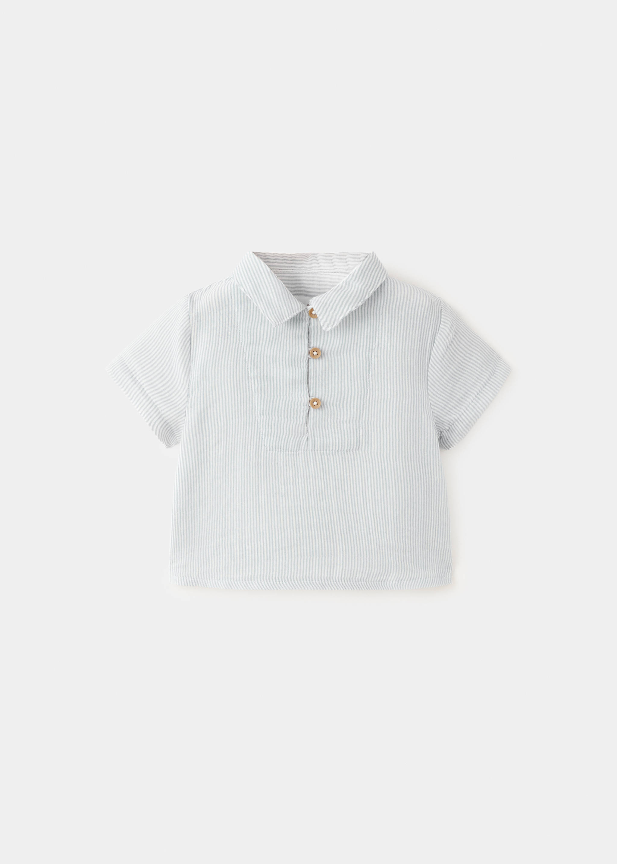 Striped cotton shirt - Article without model