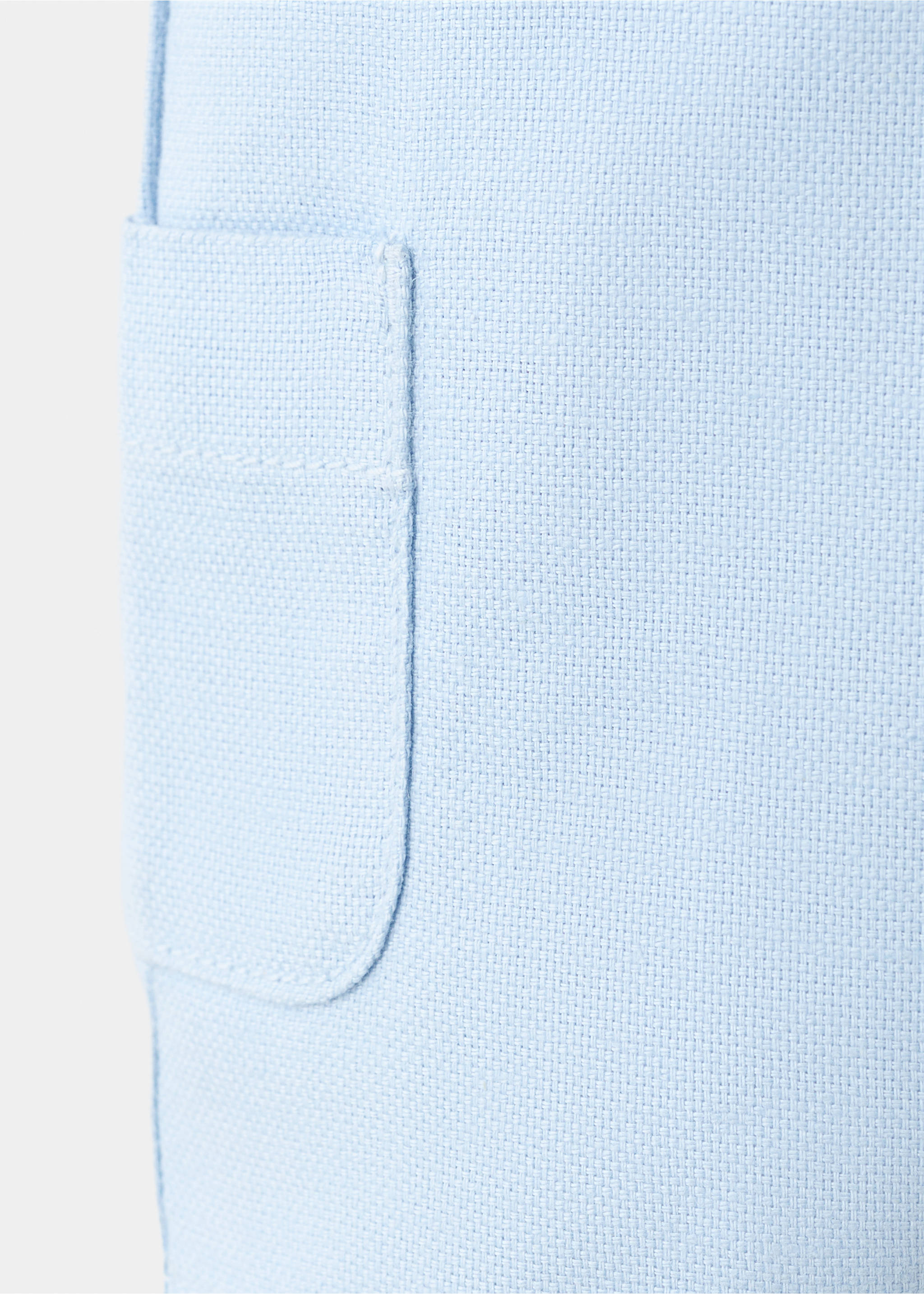 Peto corto algodón - Detalle del artículo 0, Azul. Ref: 27056723-00.