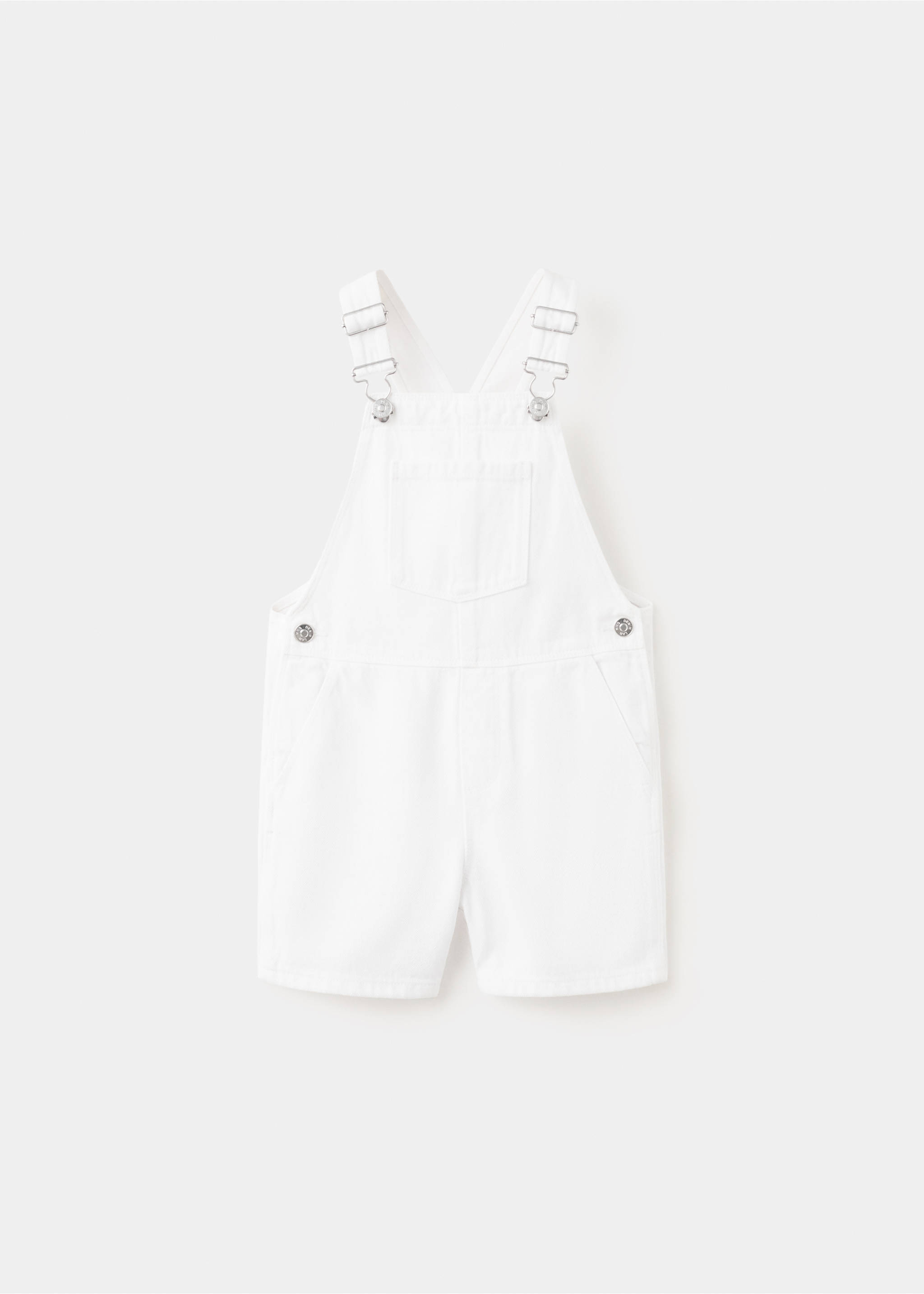 Peto algodón bolsillos - Artículo sin modelo, Blanco. Ref: 27056727-00.