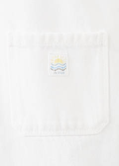 Denim dungarees with pockets — White 7