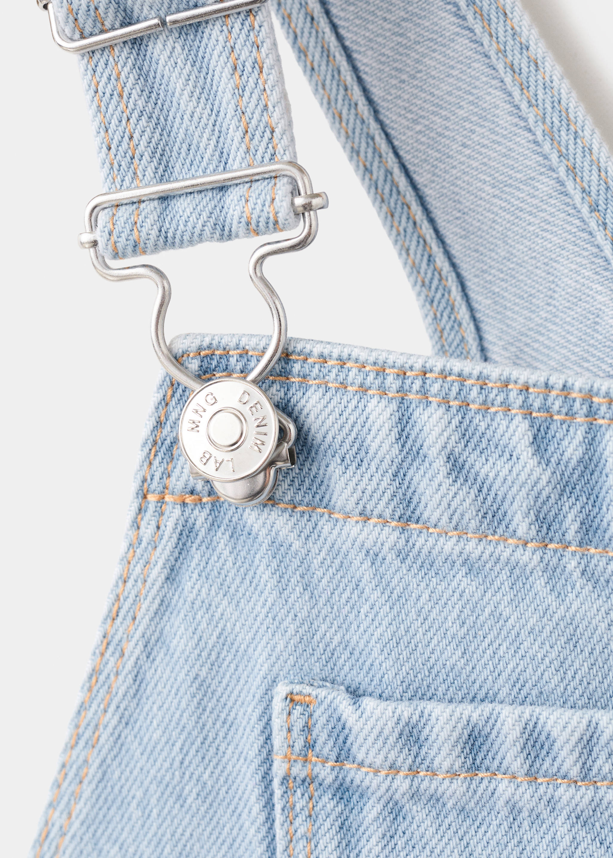 Pockets cotton dungarees - Details of the article 8