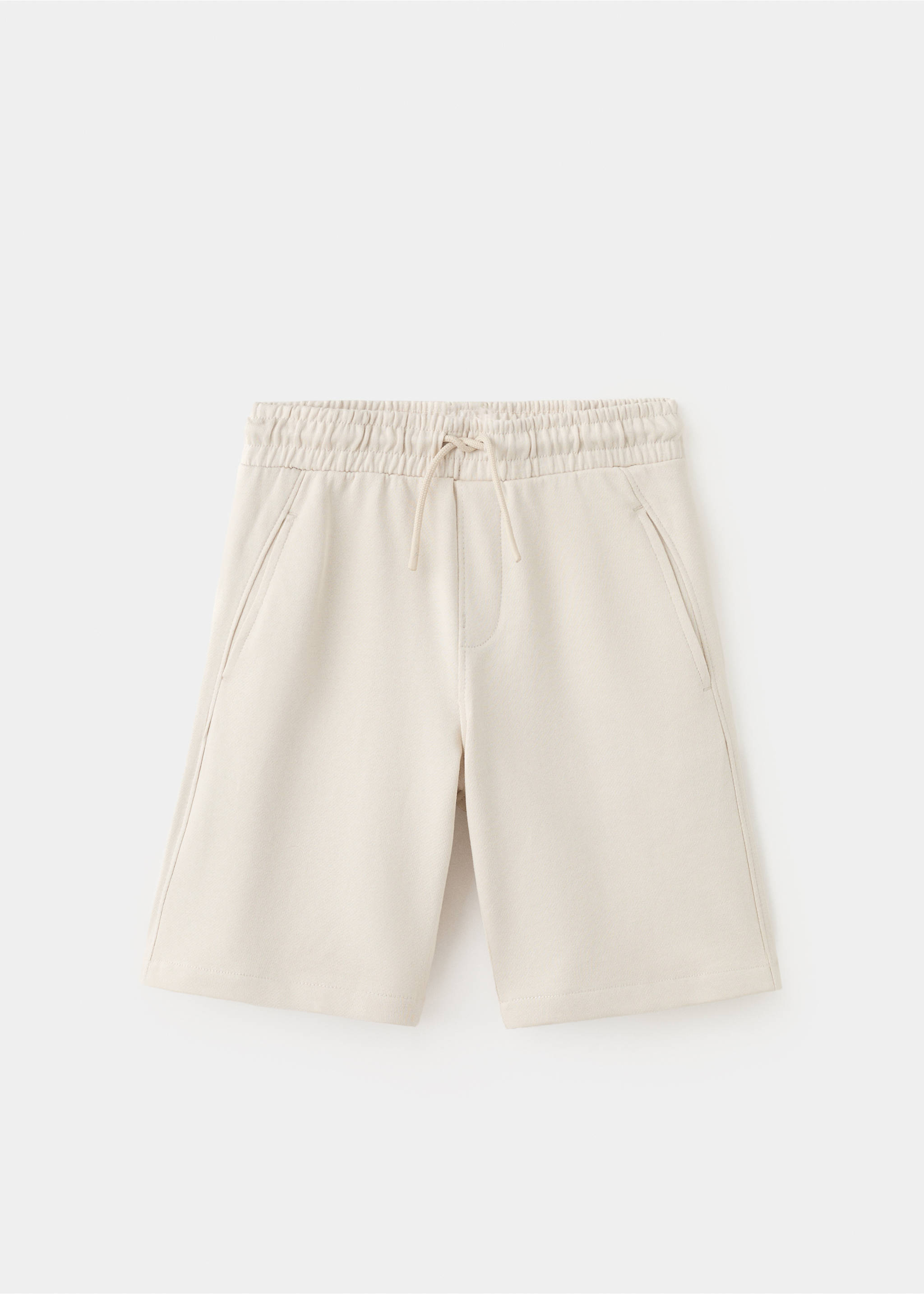 Bermudas básicas algodón - Artículo sin modelo, Crudo. Ref: 27056728-00.