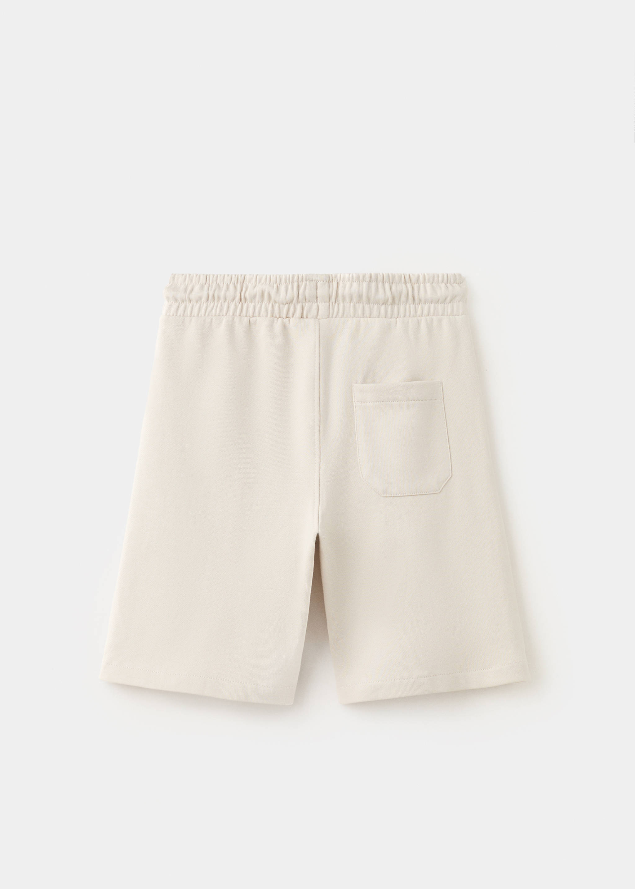 Bermudas básicas algodón - Reverso del artículo