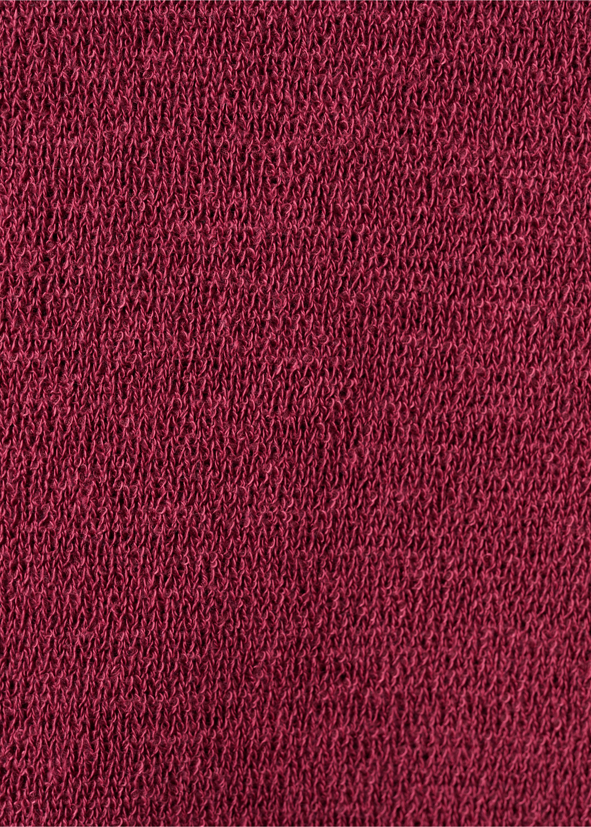 Knit strap top - Details of the article 0, Maroon. Ref: 27056729-00.