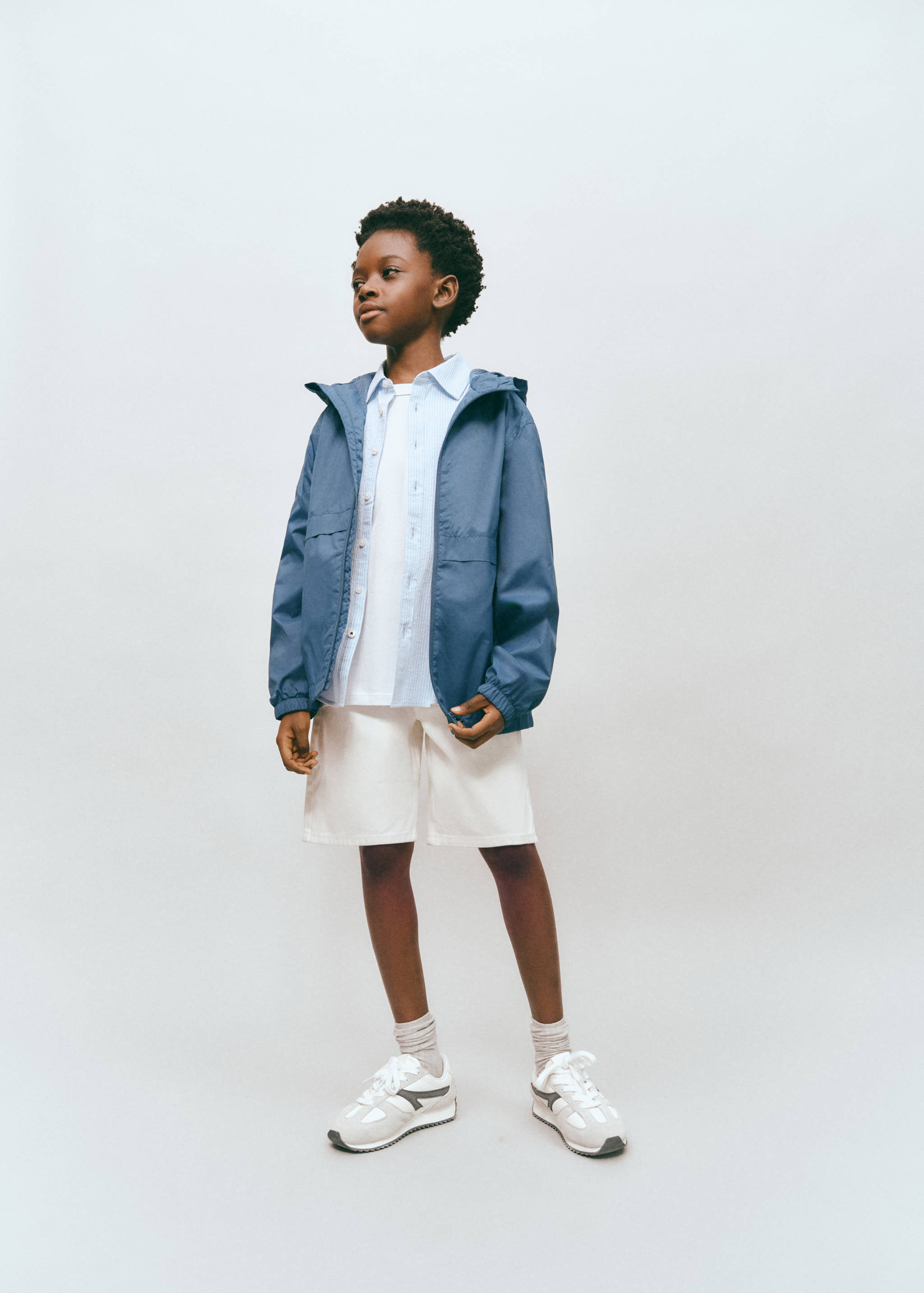 Veste à capuche - Plan général