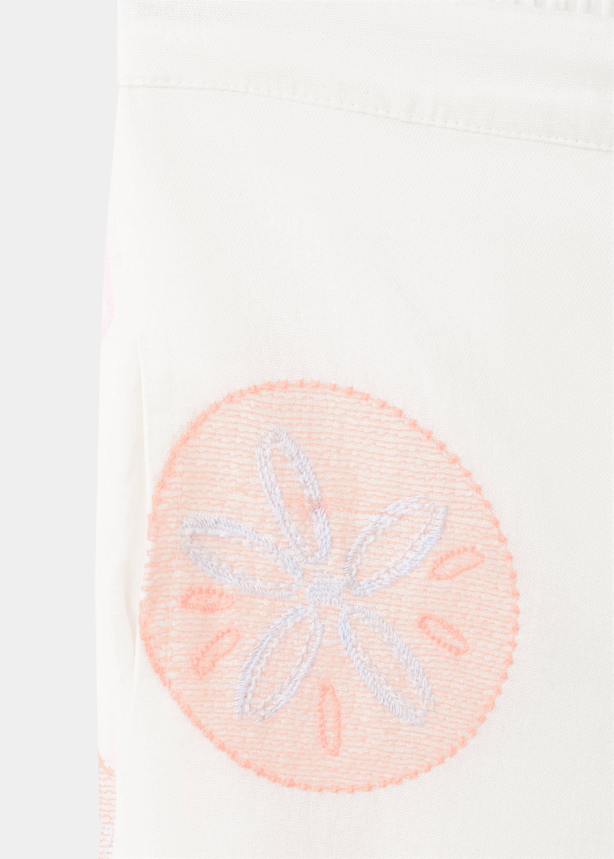 Long trousers with embroidered details - Details of the article 8