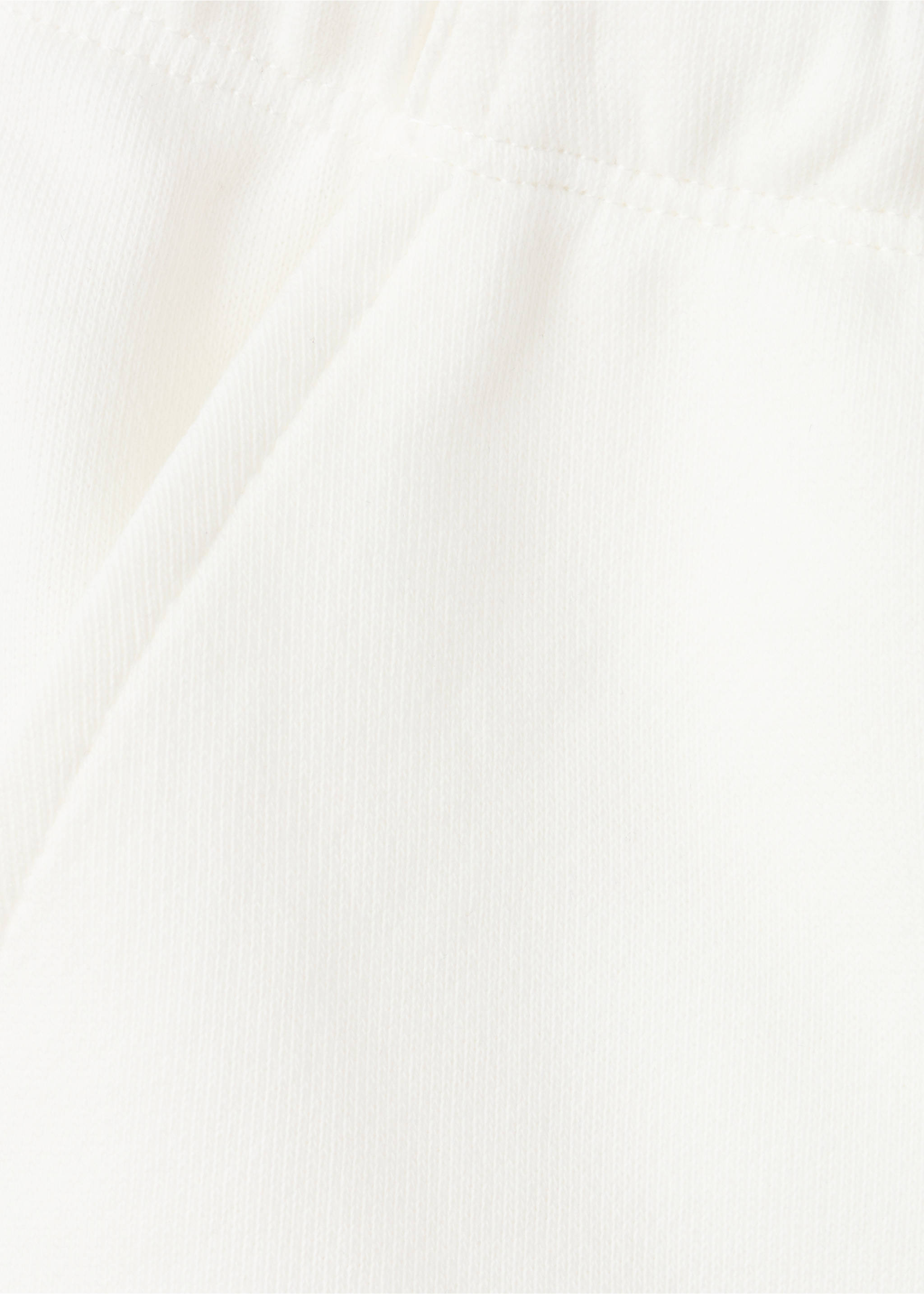 Shorts algodón cordón - Detalle del artículo 0, Blanco roto. Ref: 27056734-00.