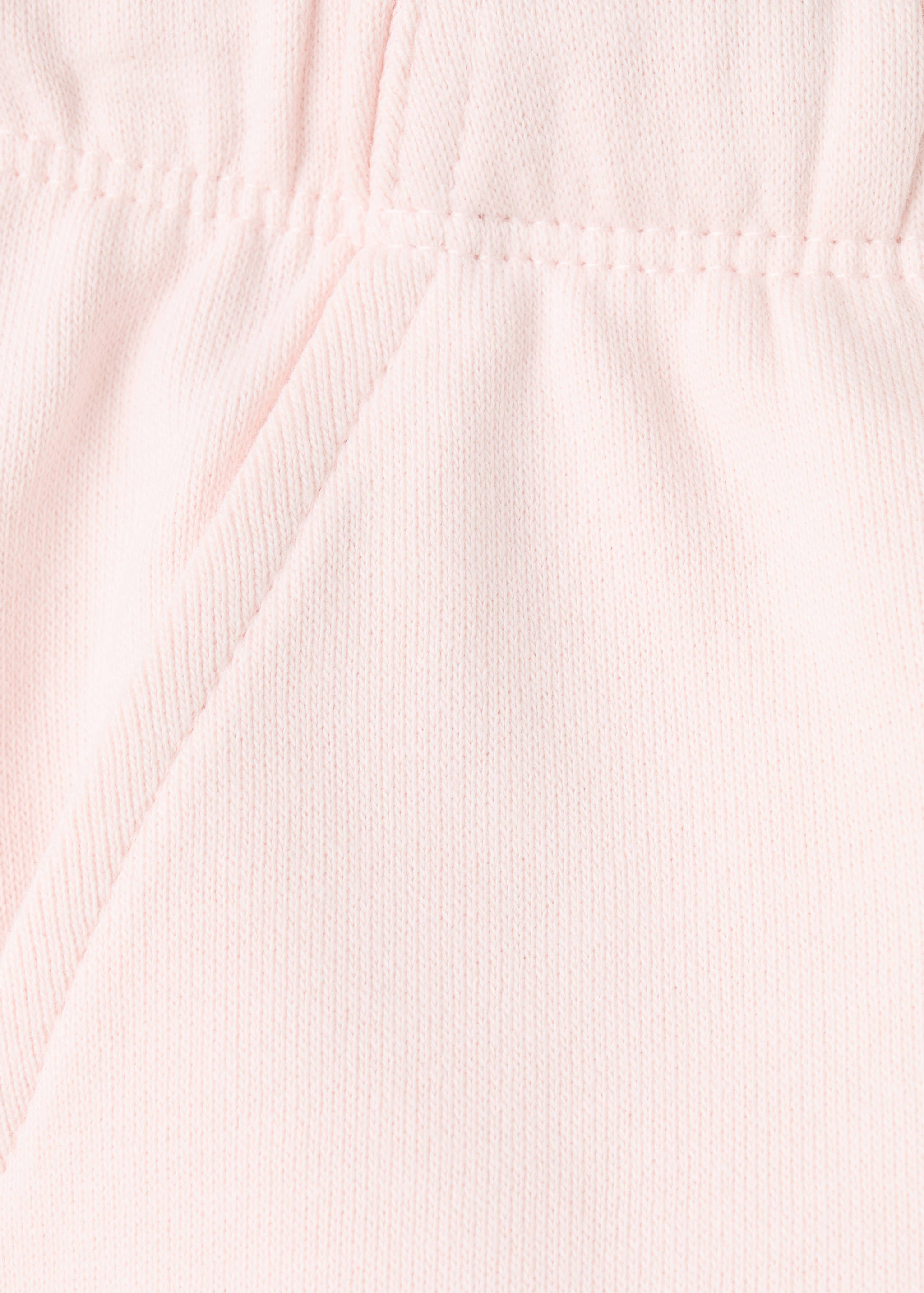 Cotton shorts with drawstring - Details of the article 0
