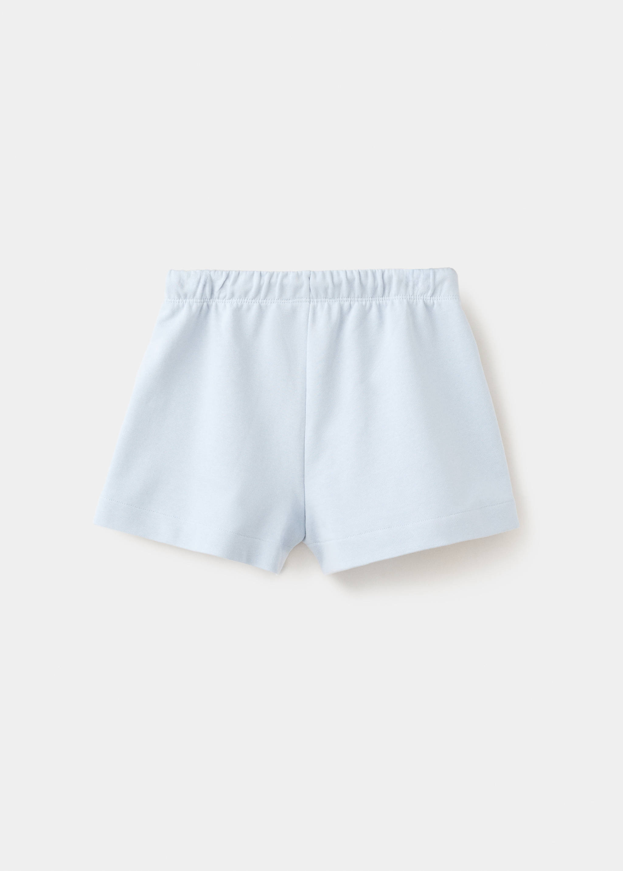 Cotton shorts with pockets - Reverse of the article