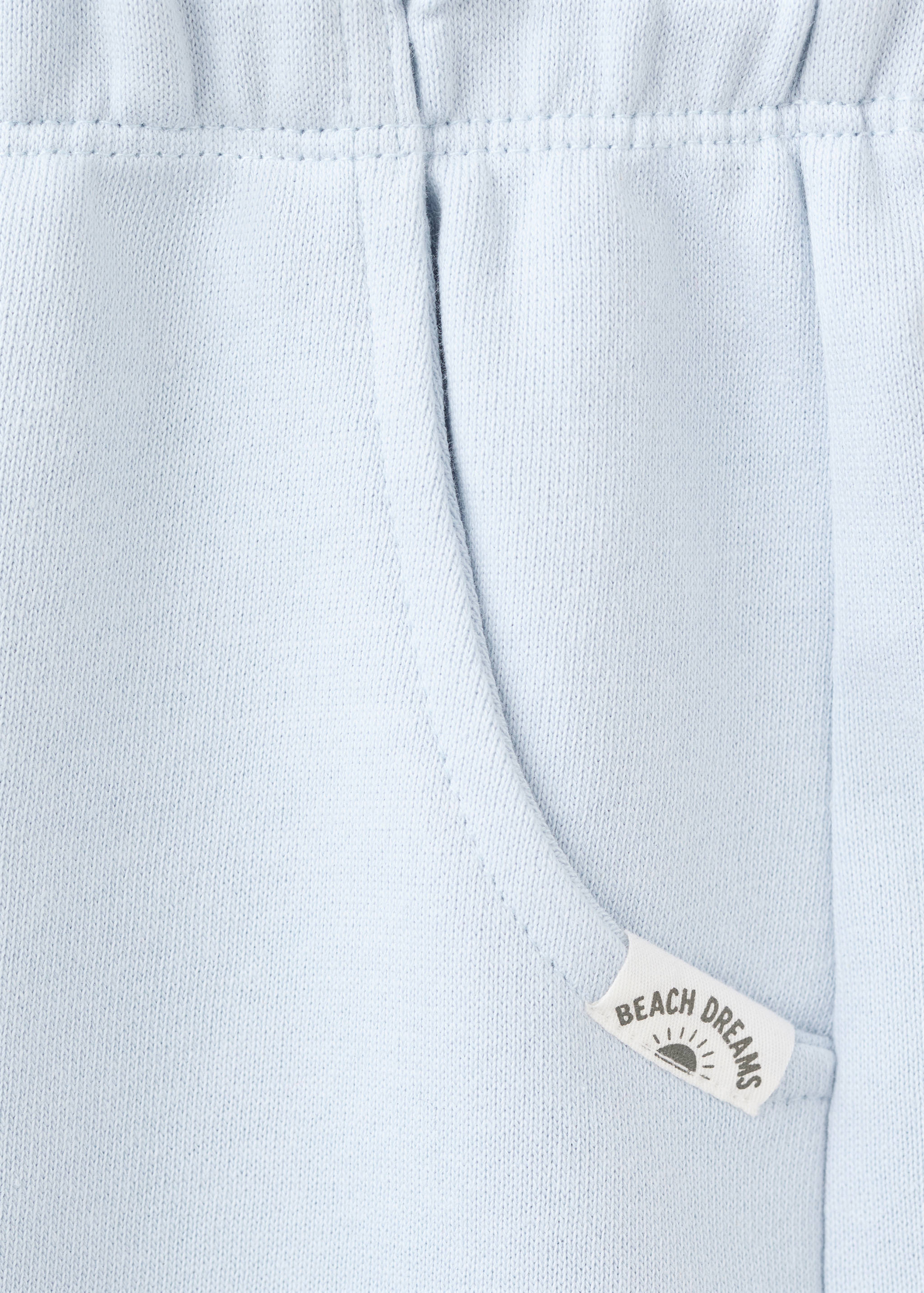 Cotton shorts with pockets - Details of the article 0