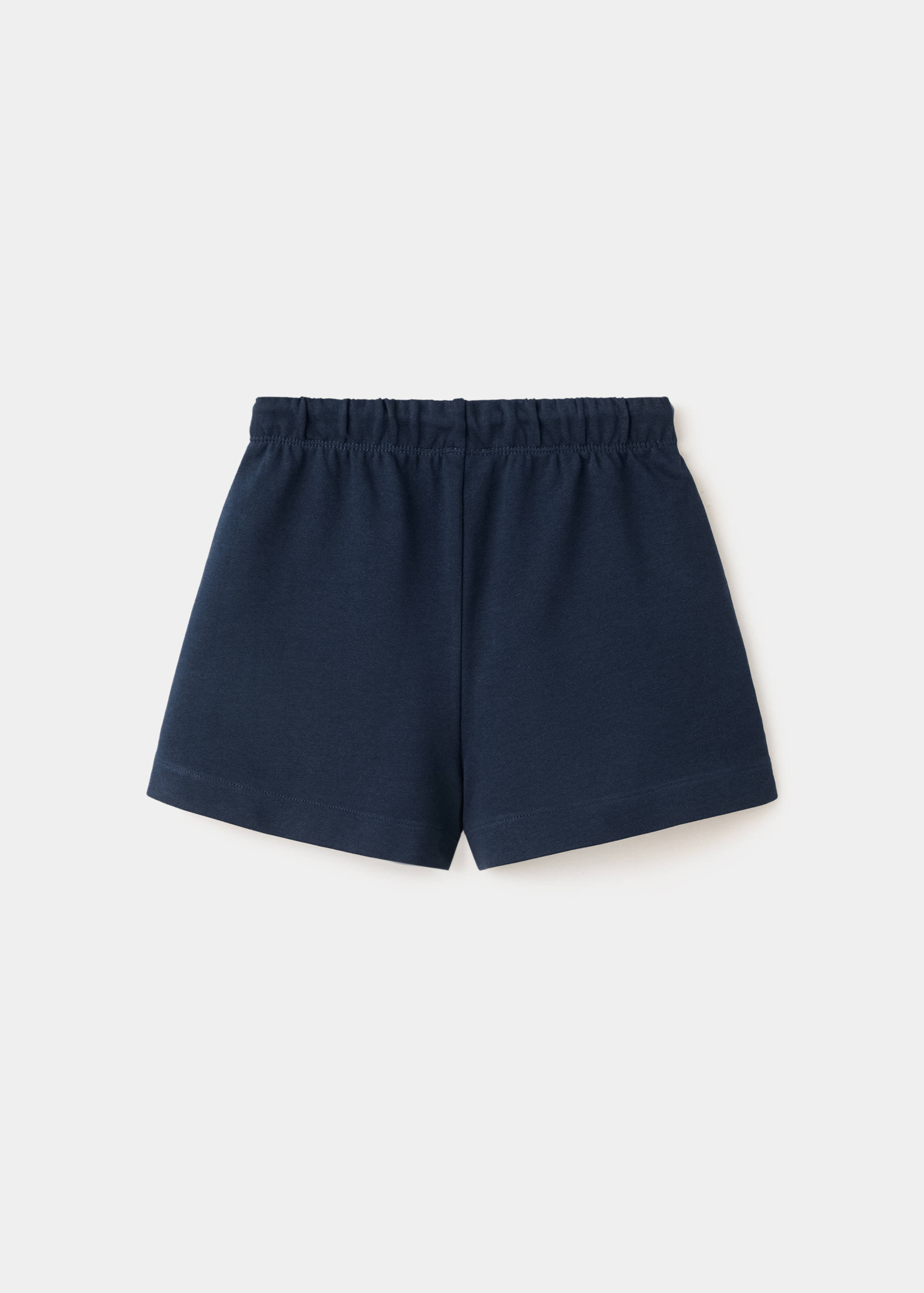 Cotton shorts with pockets - Reverse of the article