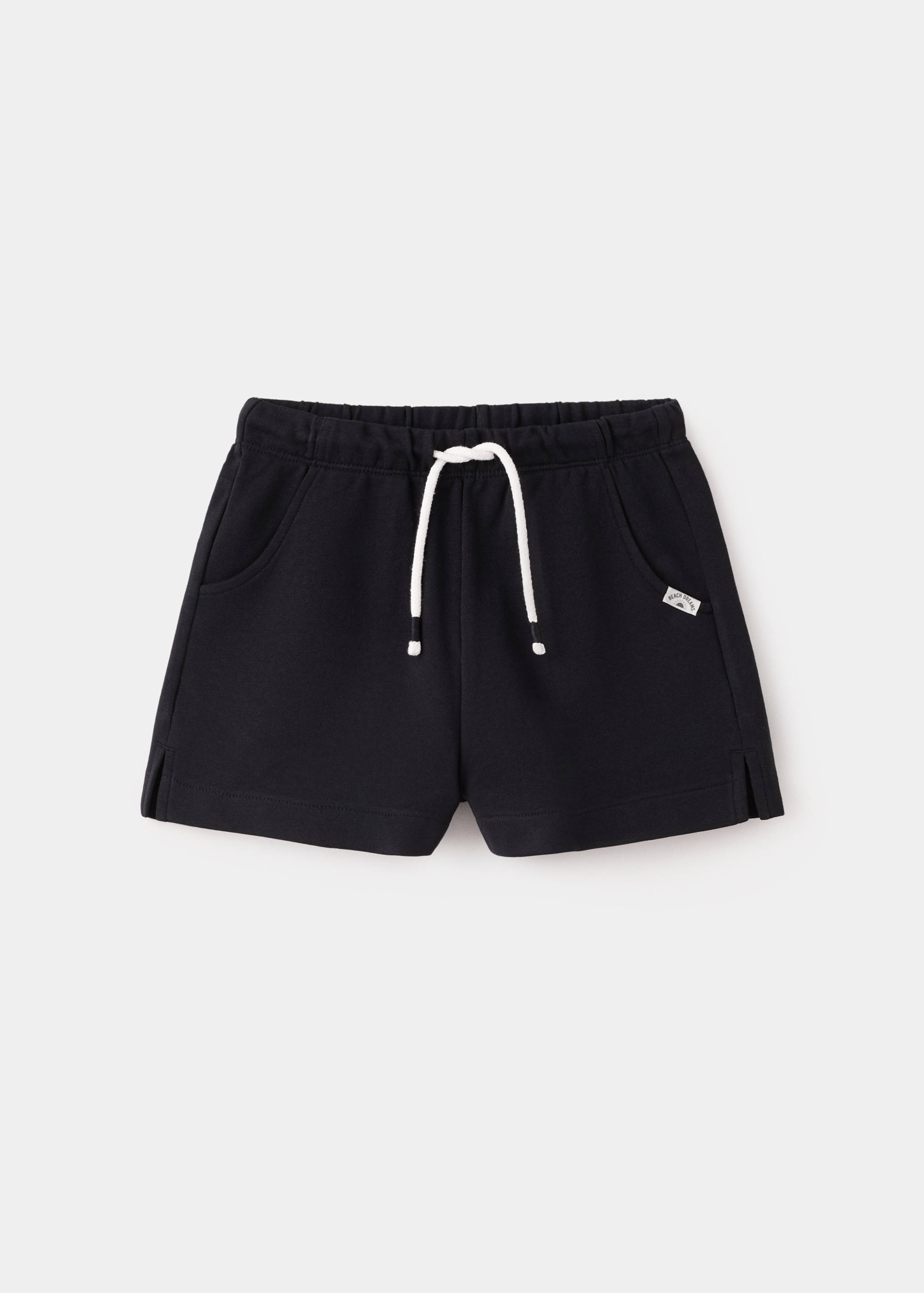 Cotton shorts with pockets - Article without model