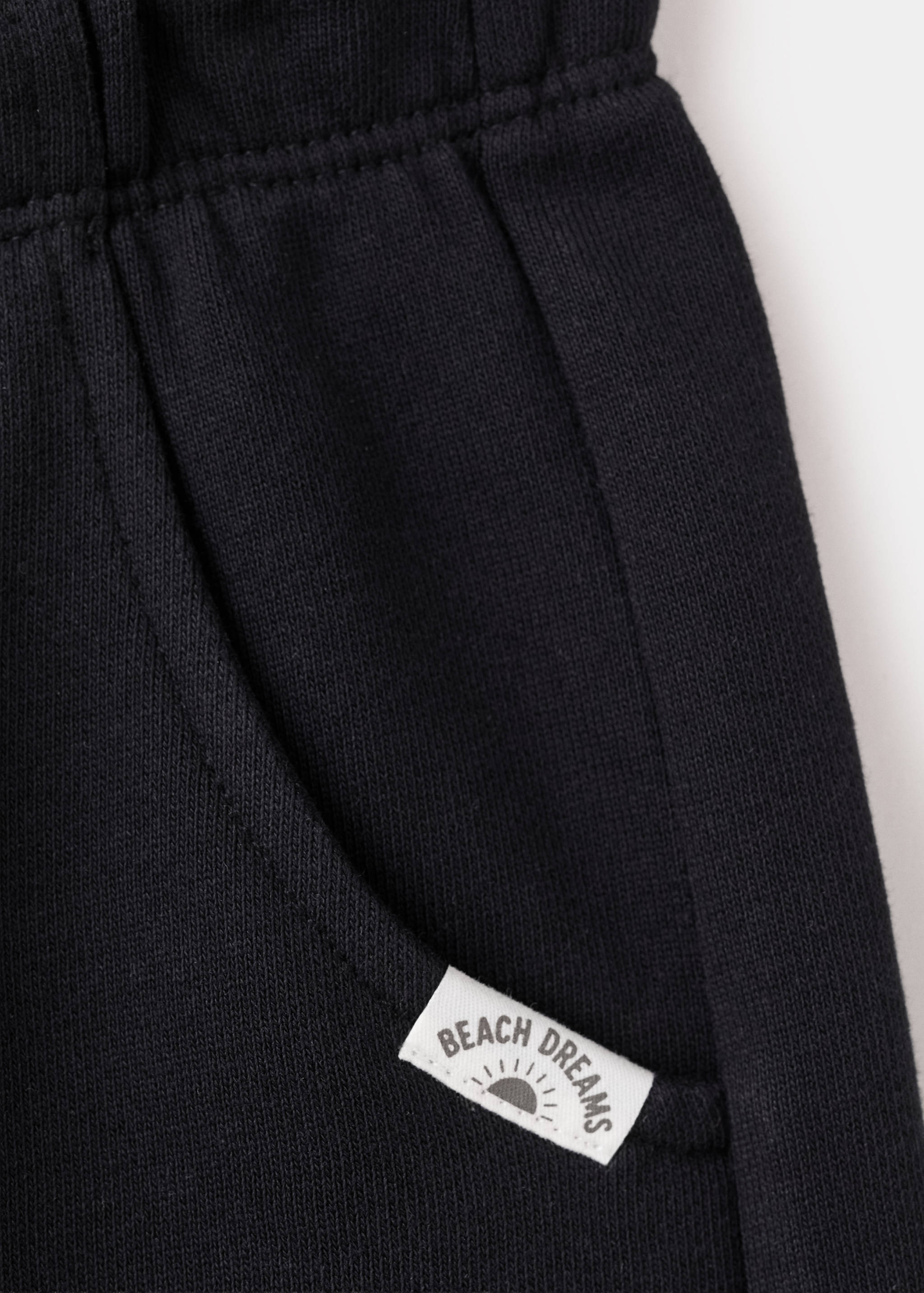 Cotton shorts with pockets - Details of the article 0