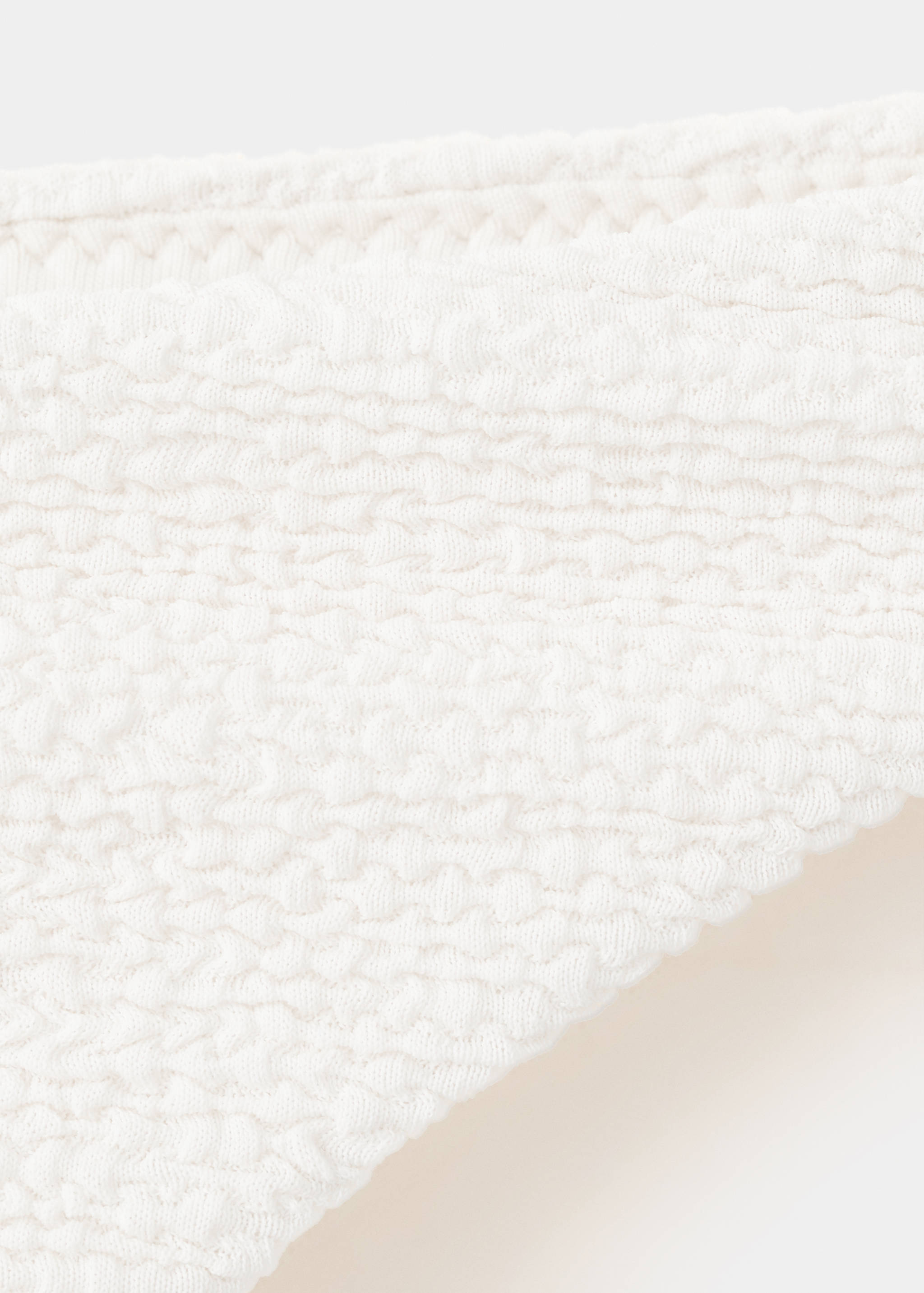 Brazilian textured bikini bottoms - Details of the article 8