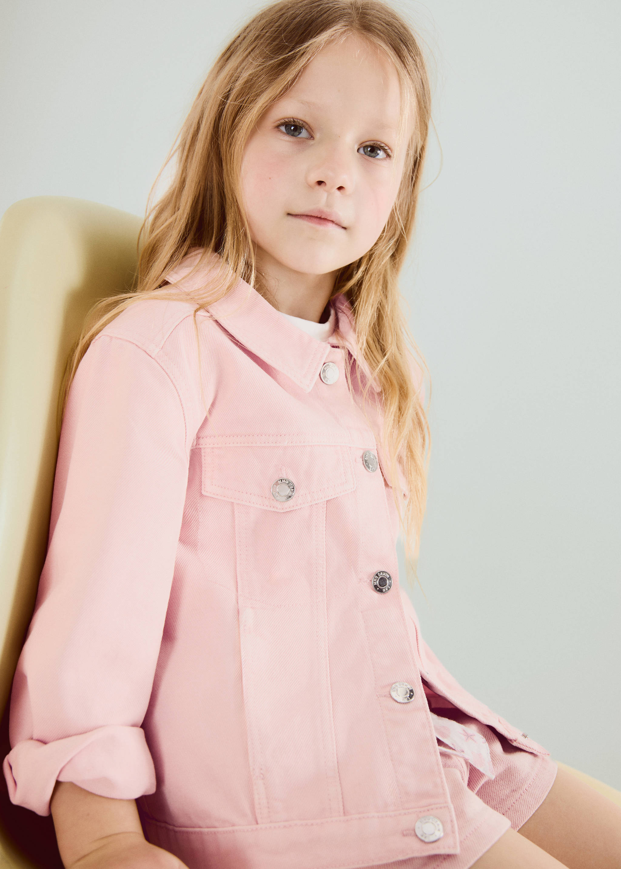 Denim jacket pockets - Medium plane