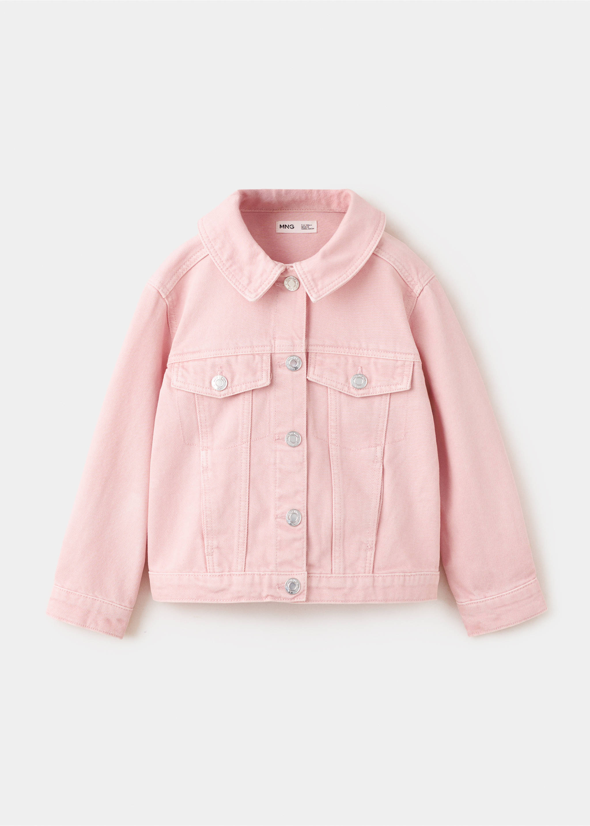 Cazadora vaquera bolsillos - Artículo sin modelo, Rosa. Ref: 27056743-00.