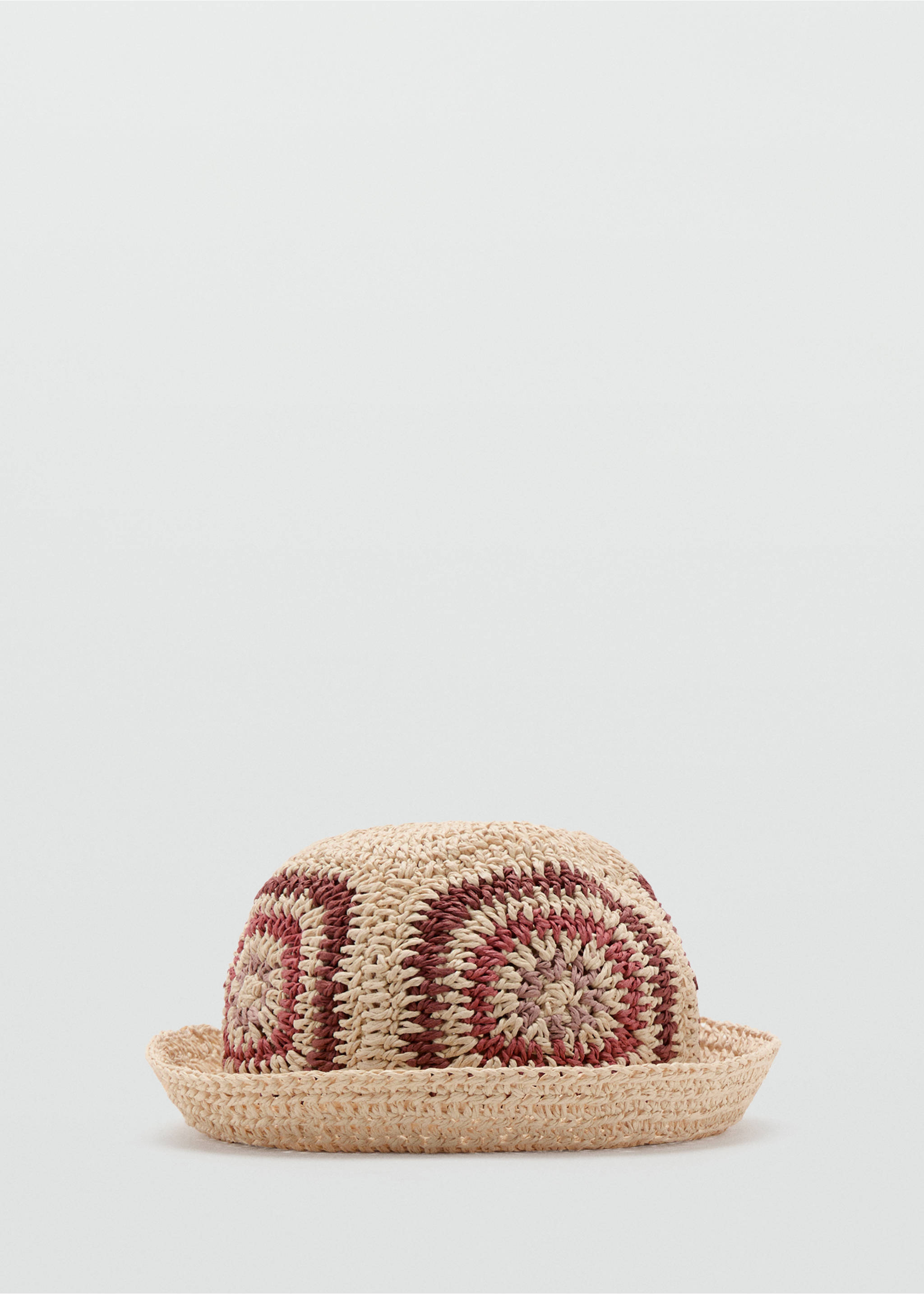 Crochet bucket hat - Article without model, Sand. Ref: 27056744-00.