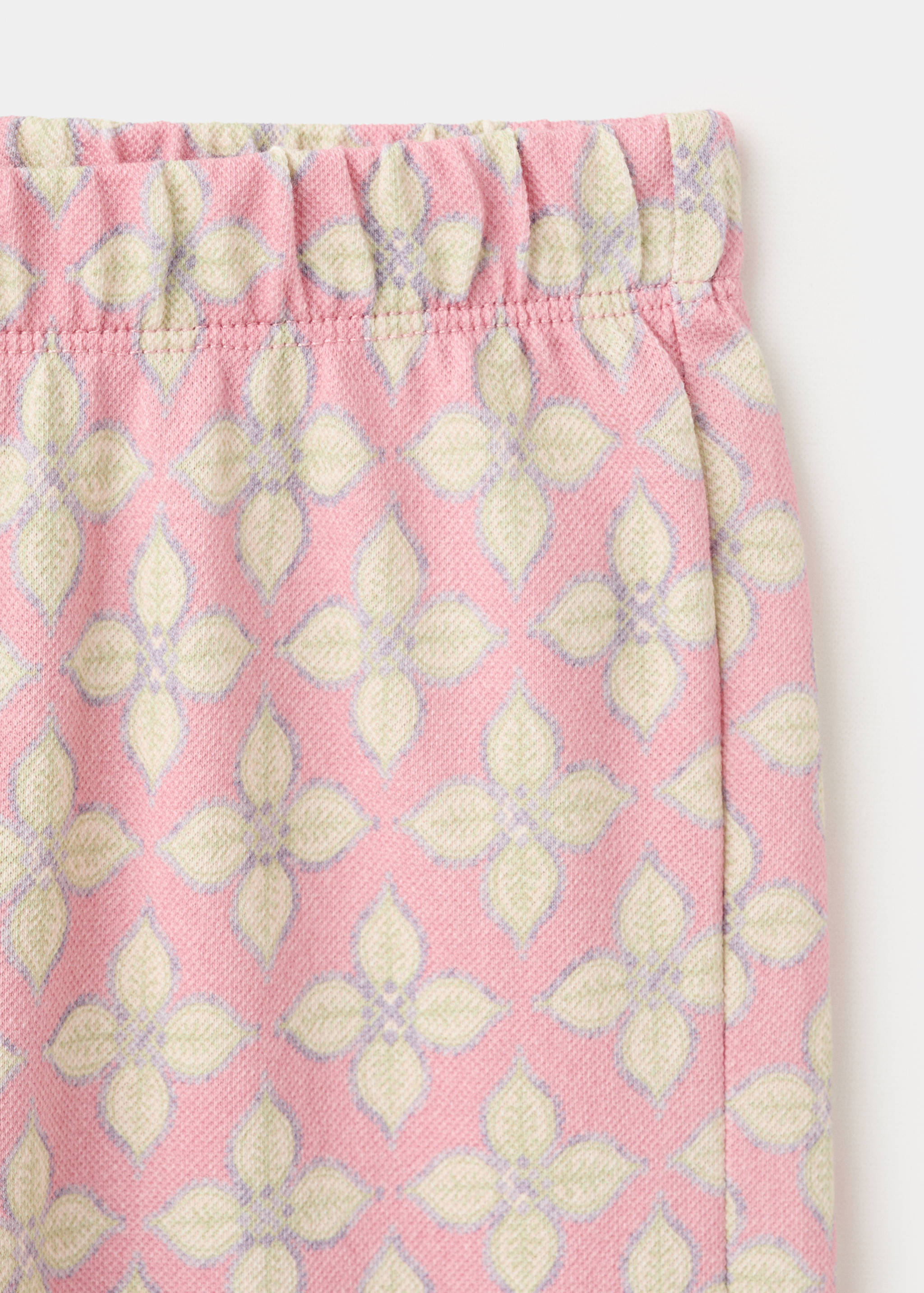 Printed cotton trousers - Details of the article 8
