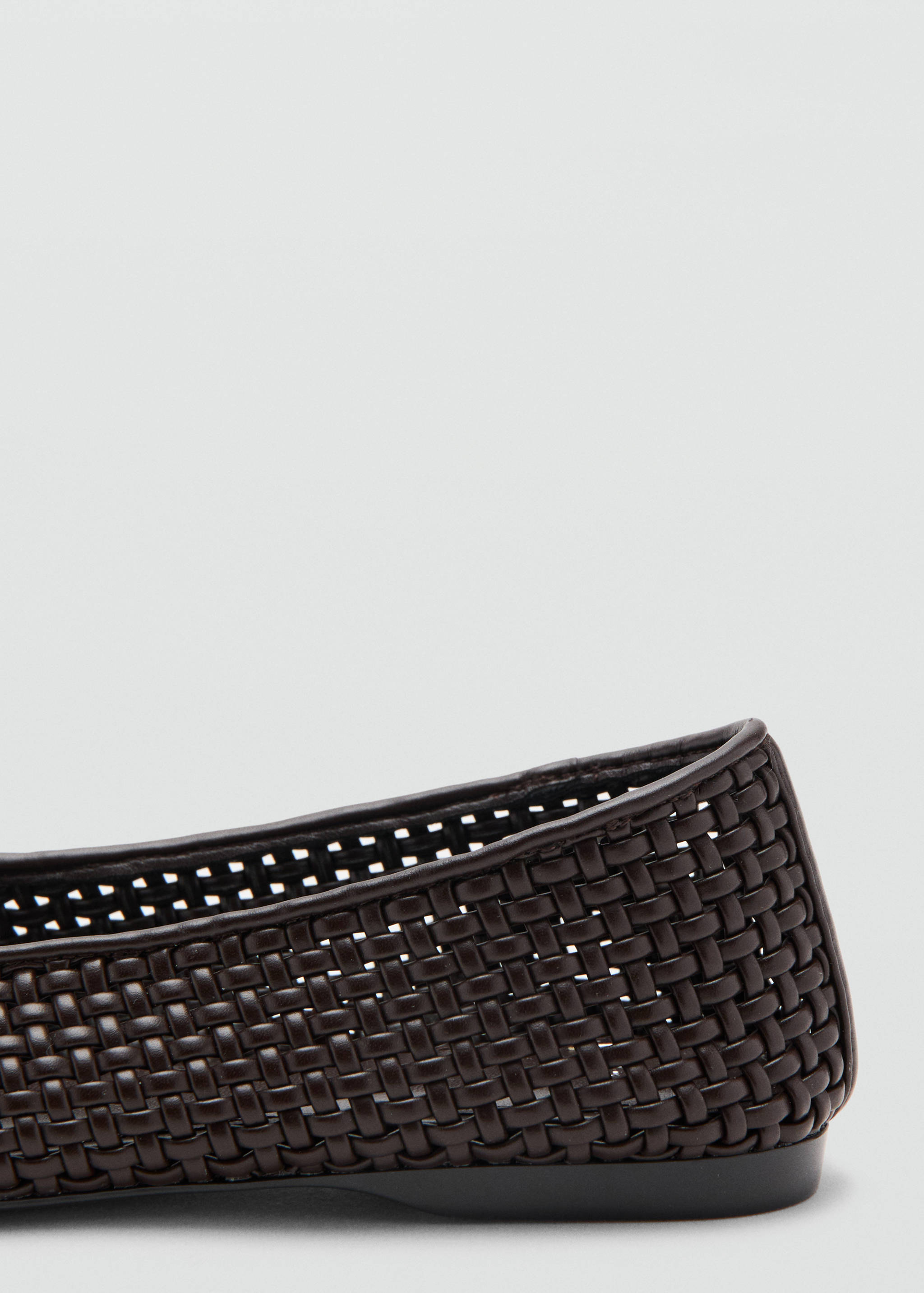 Braided ballerina flat - Details of the article 1